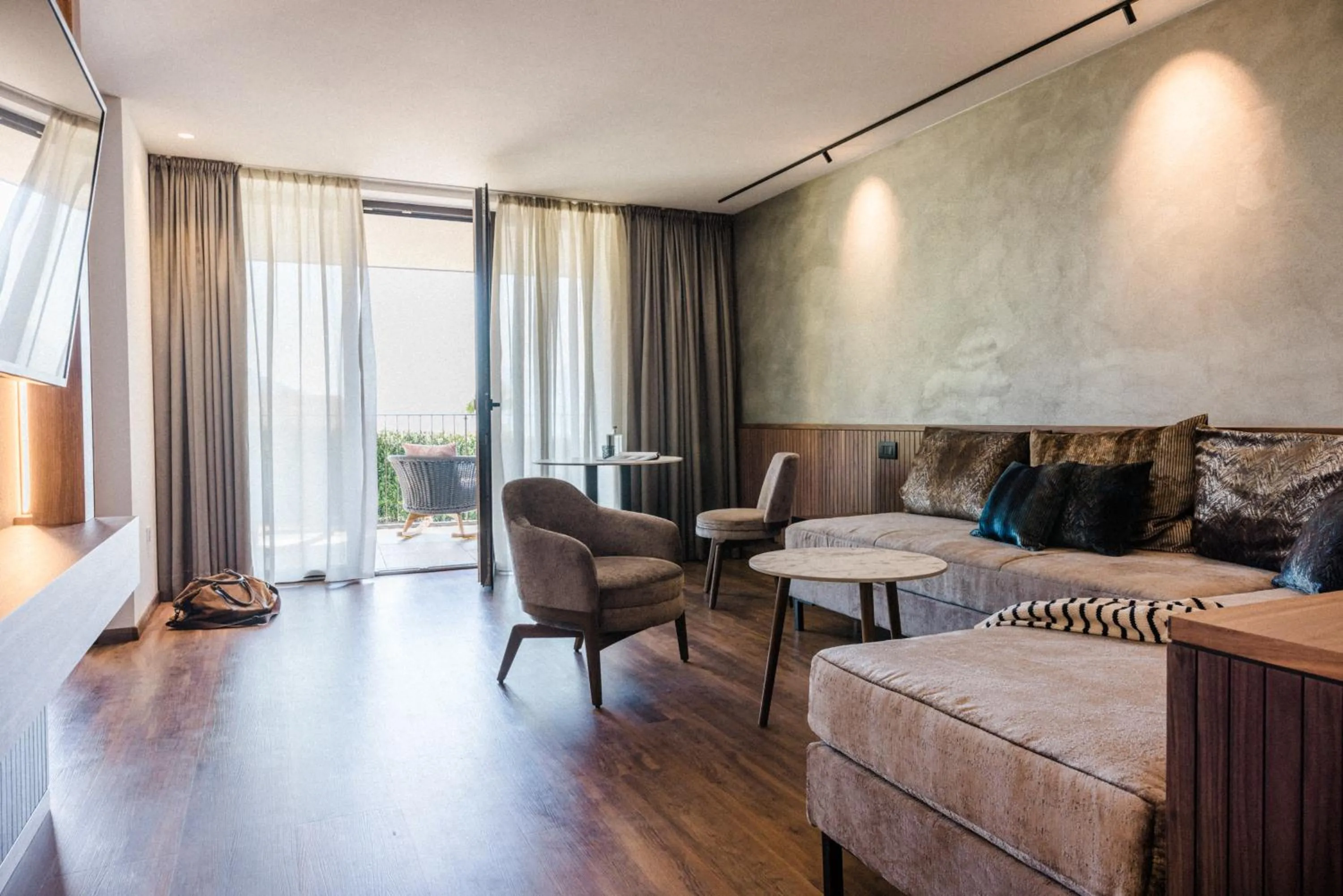 Living room in Hotel Paradies
