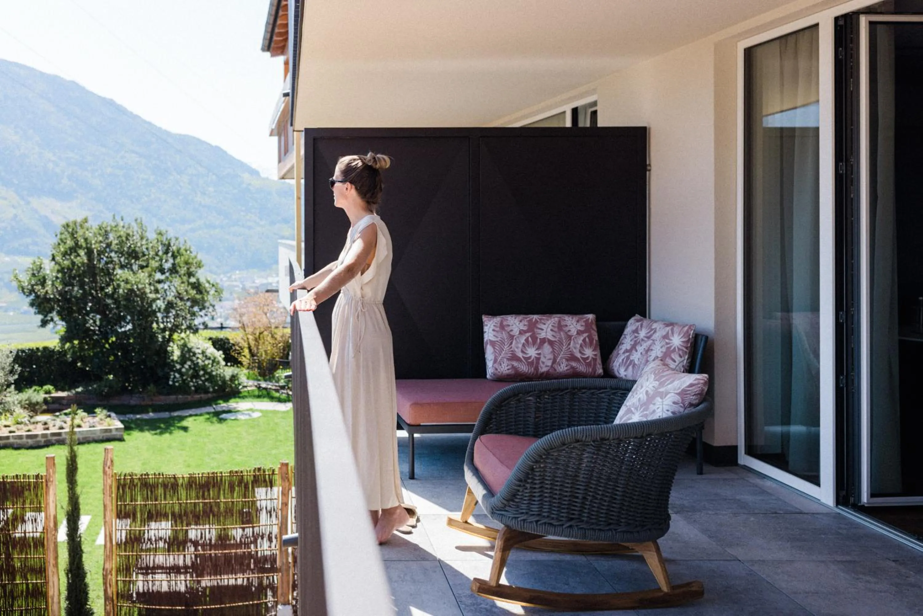 Balcony/Terrace in Hotel Paradies