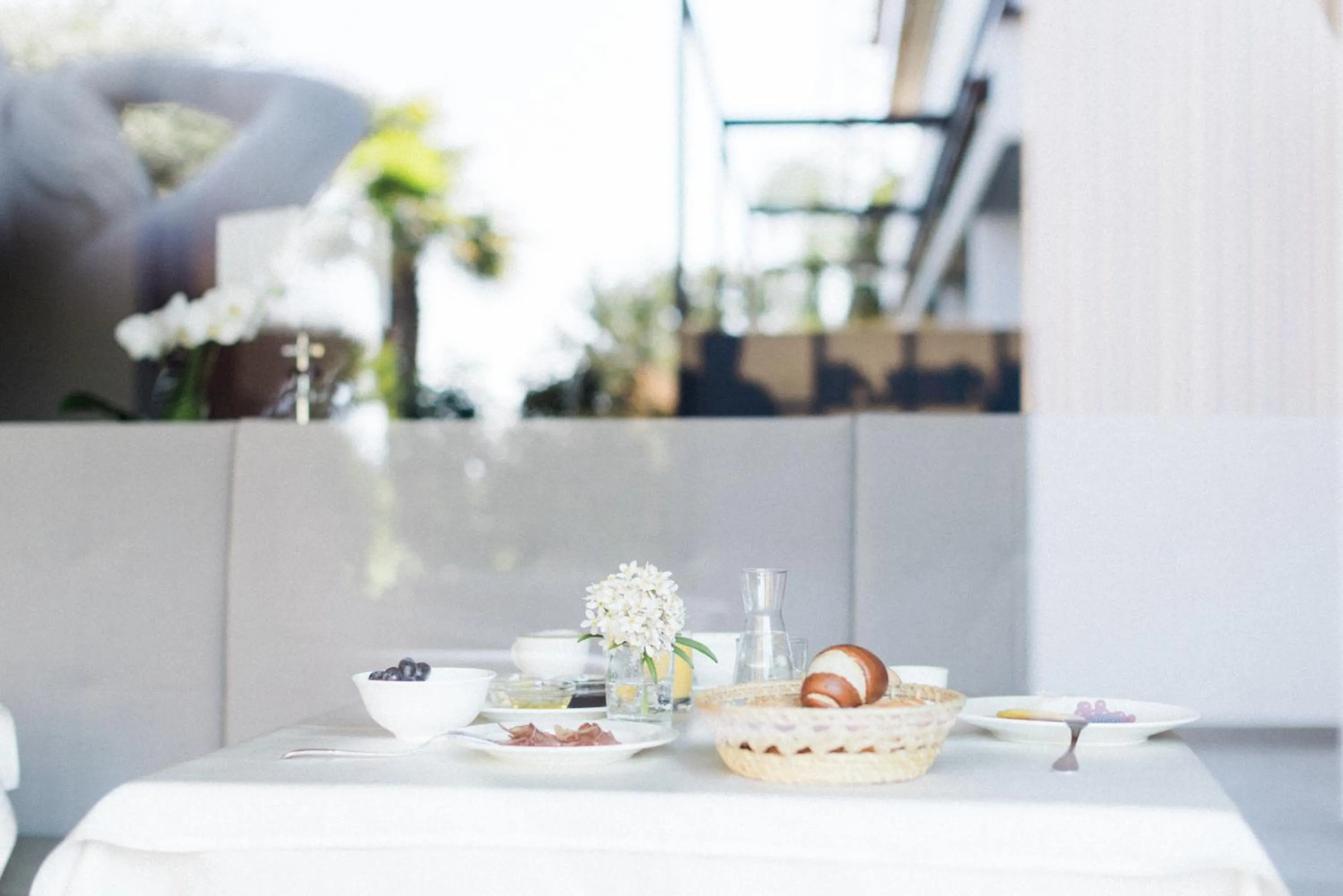 Continental breakfast in Hotel Paradies