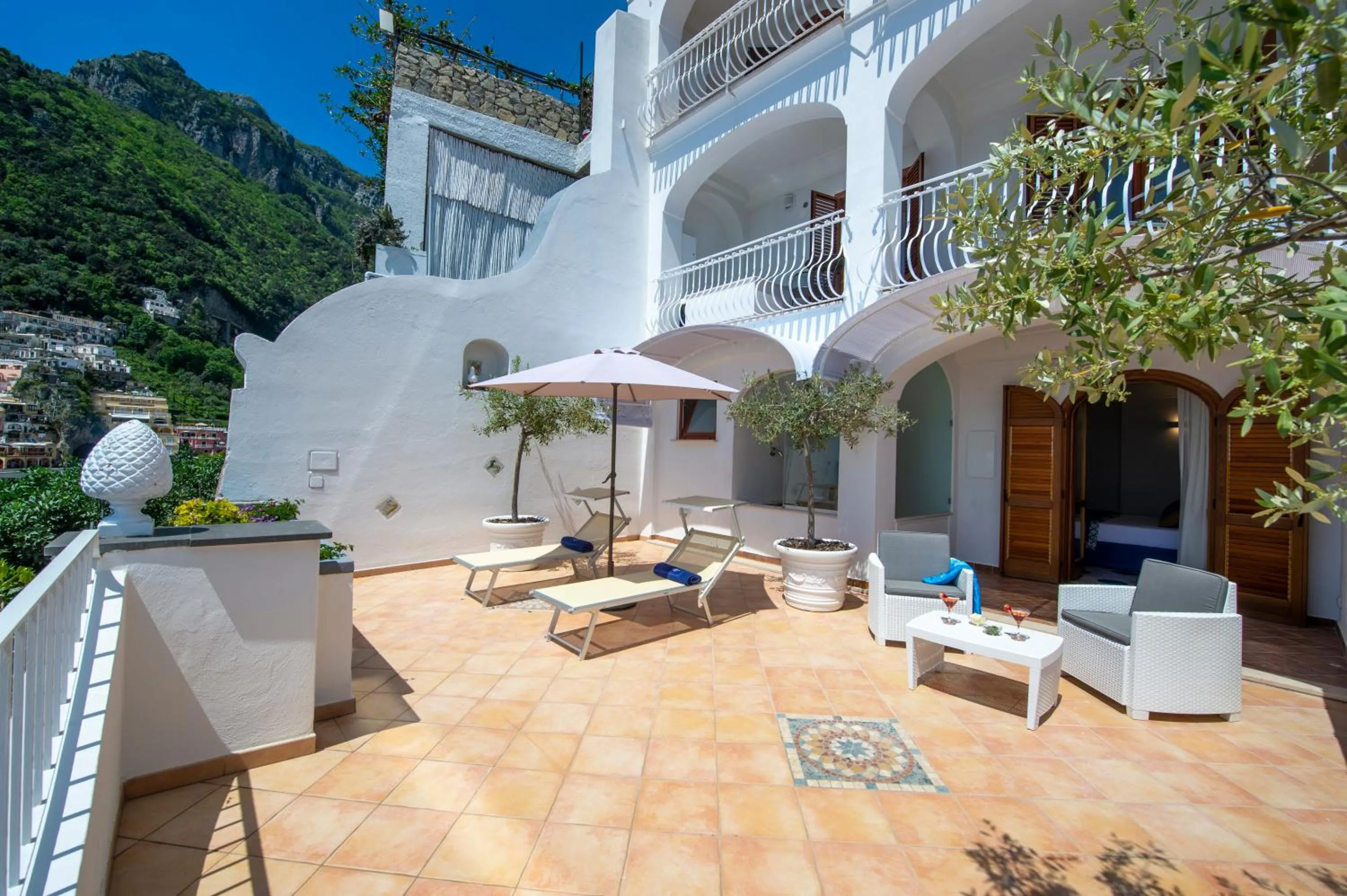 Balcony/Terrace in Hotel Il Gabbiano