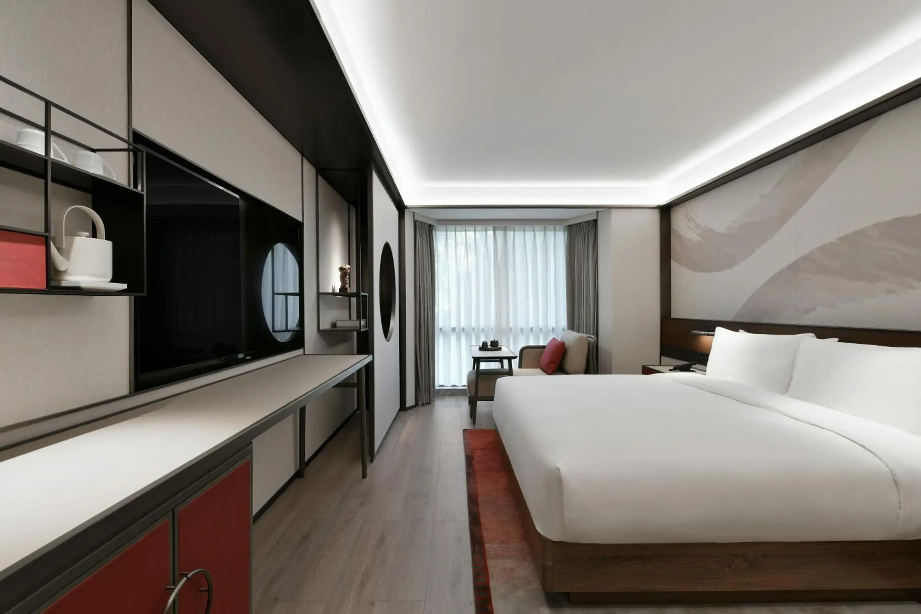 Bedroom, Bed in JOYA Hotel Shanghai Jiading Bedroom, Bed in JOYA Hotel Shanghai Jiading