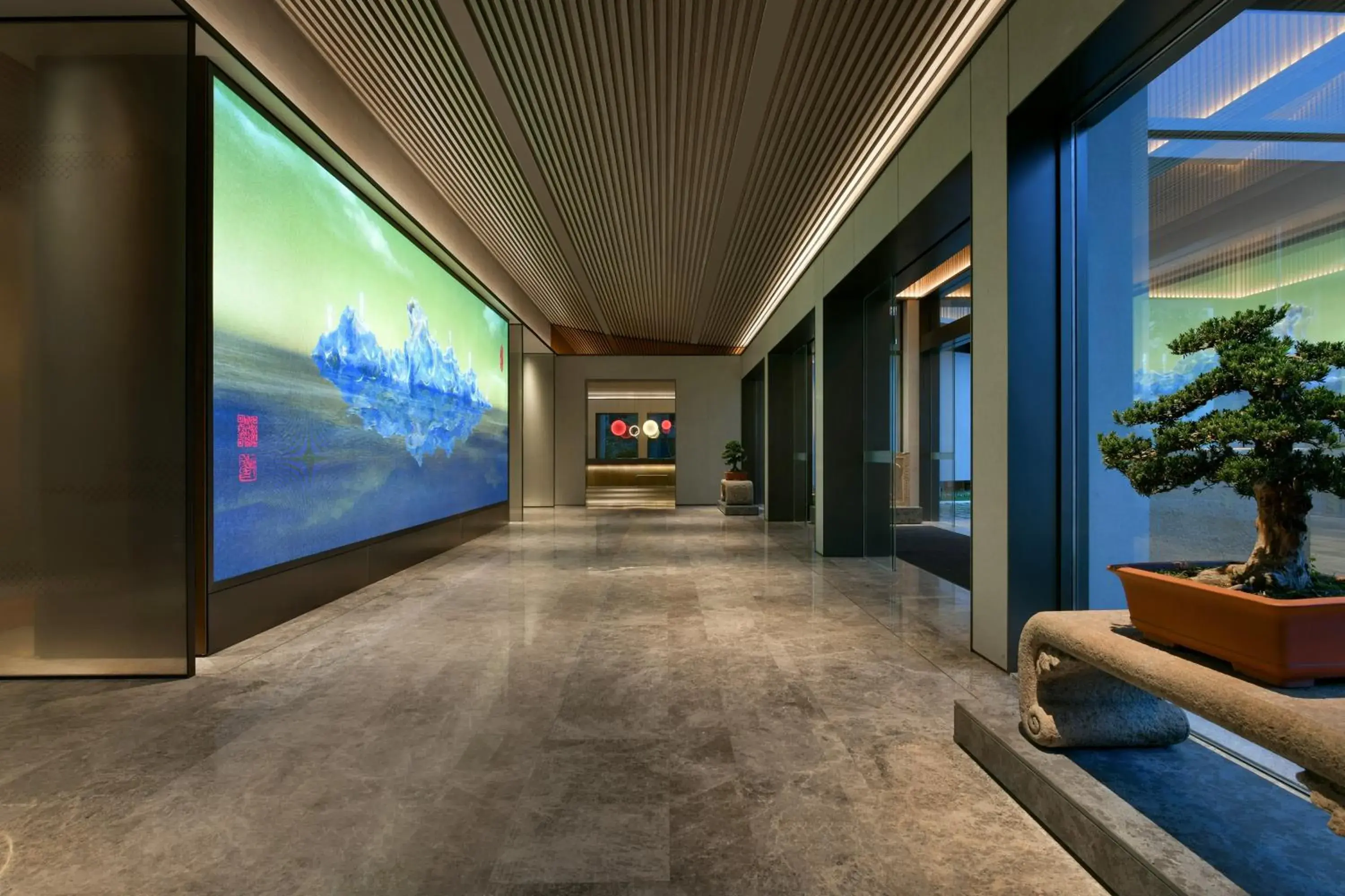 Lobby or reception in JOYA Hotel Shanghai Jiading Lobby or reception in JOYA Hotel Shanghai Jiading