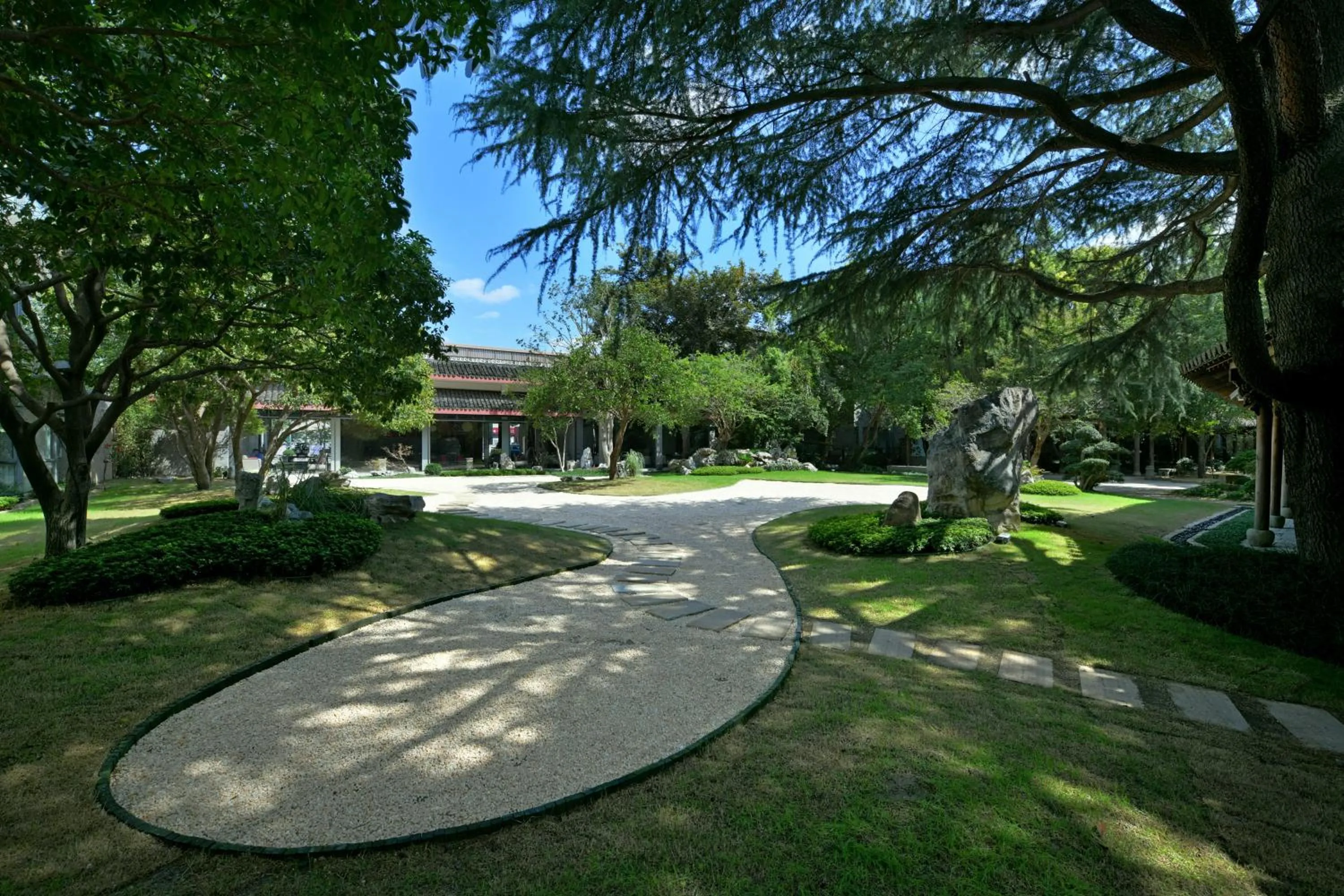 Garden view in JOYA Hotel Shanghai Jiading