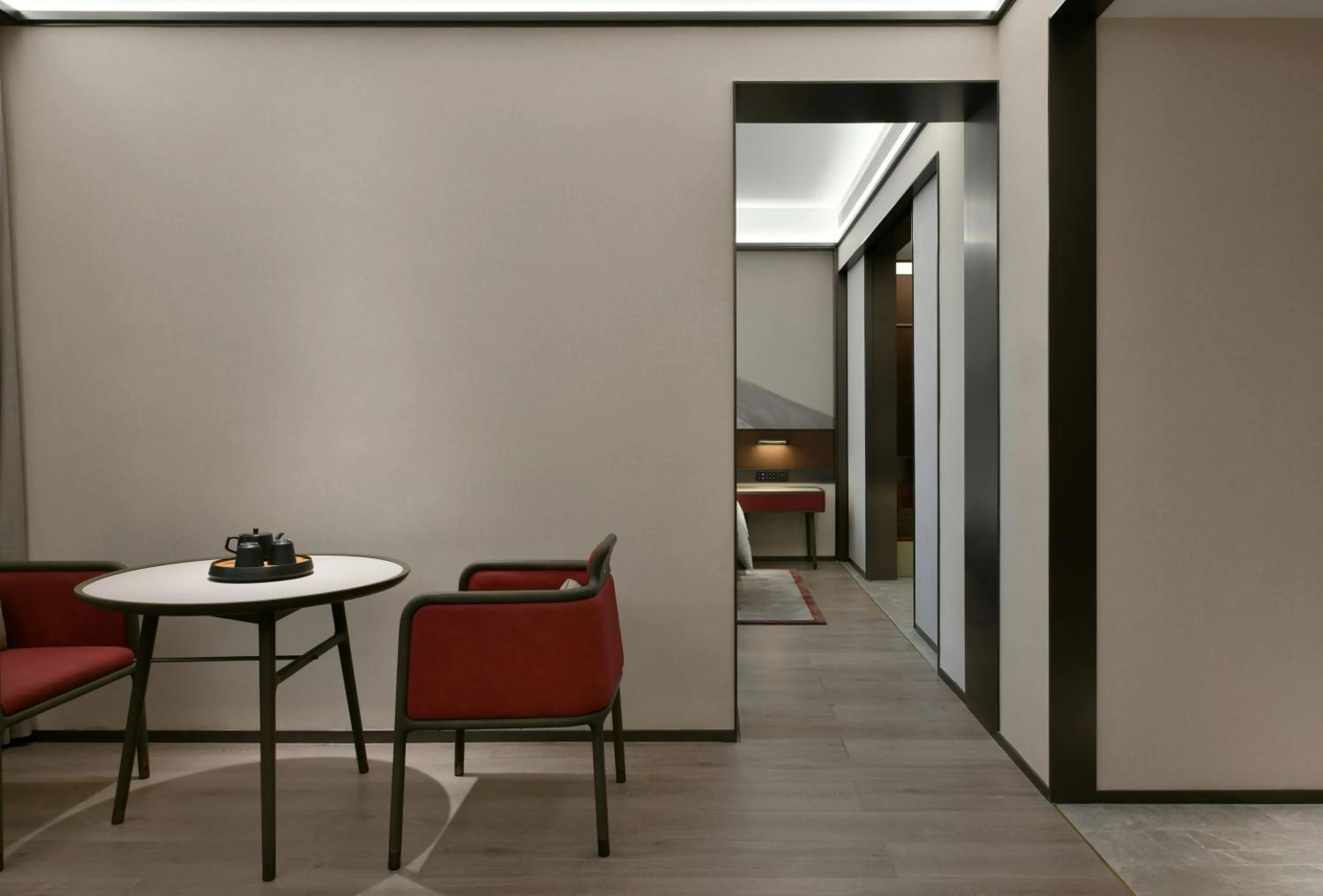 Living room in JOYA Hotel Shanghai Jiading