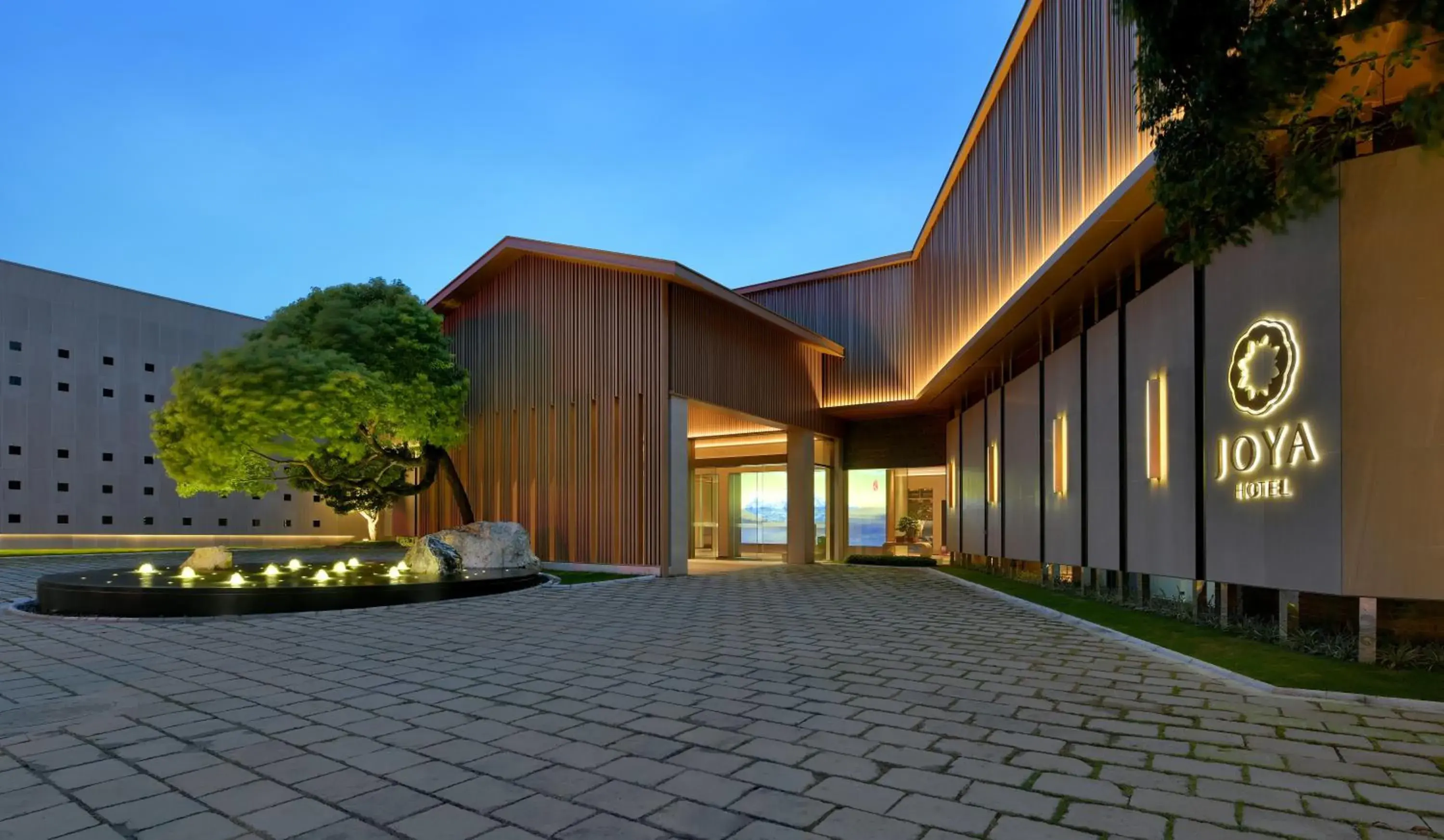 Property building in JOYA Hotel Shanghai Jiading Property building in JOYA Hotel Shanghai Jiading