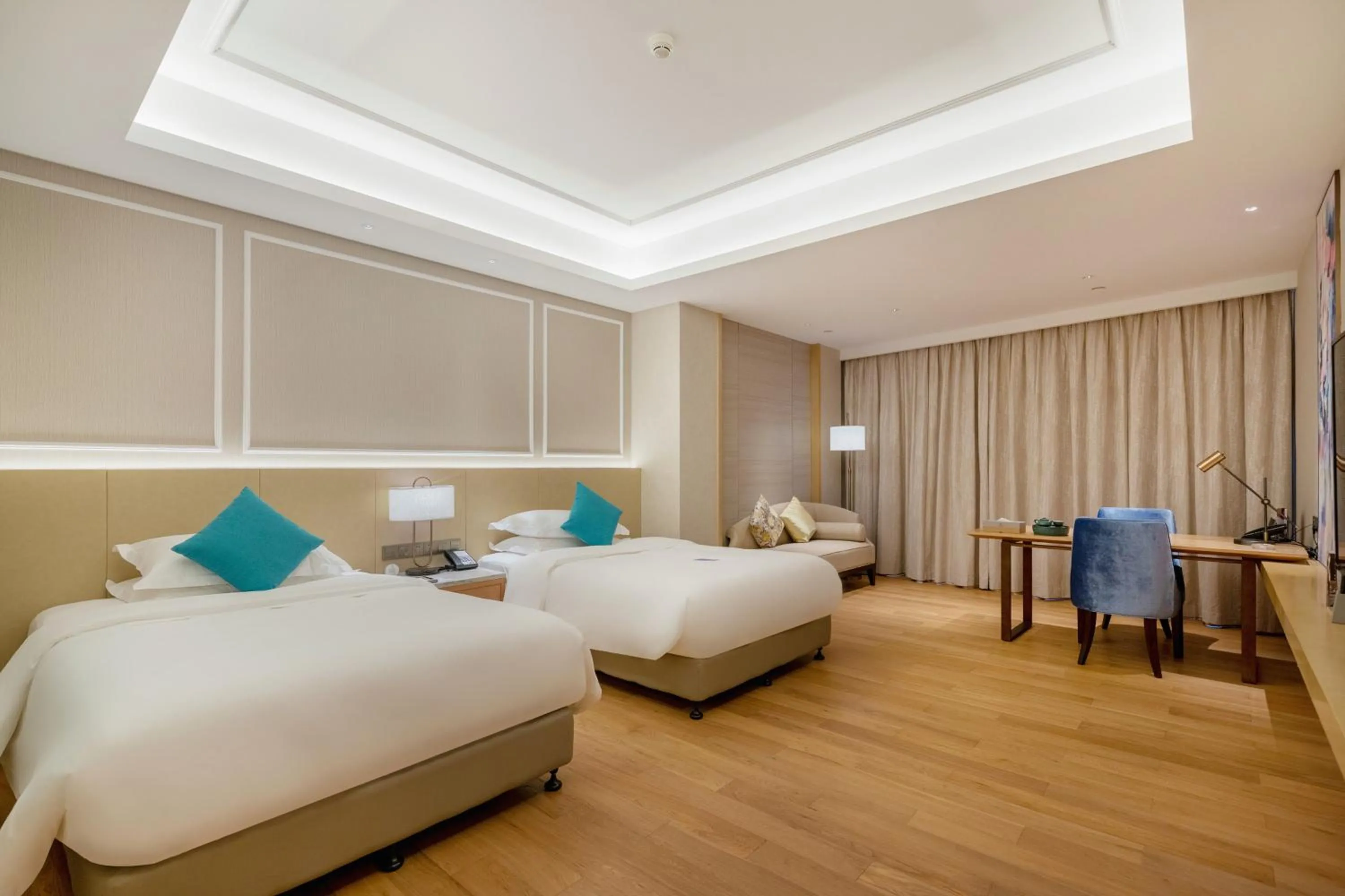 Bed in Huangshan Parkview International Hotel