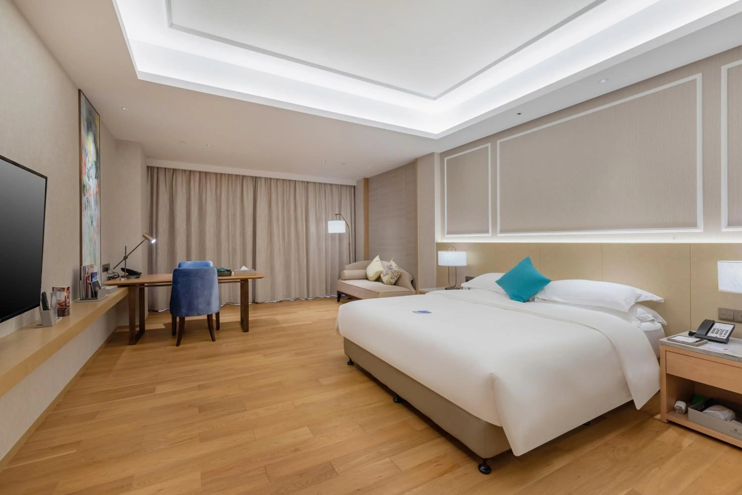 Bed in Huangshan Parkview International Hotel