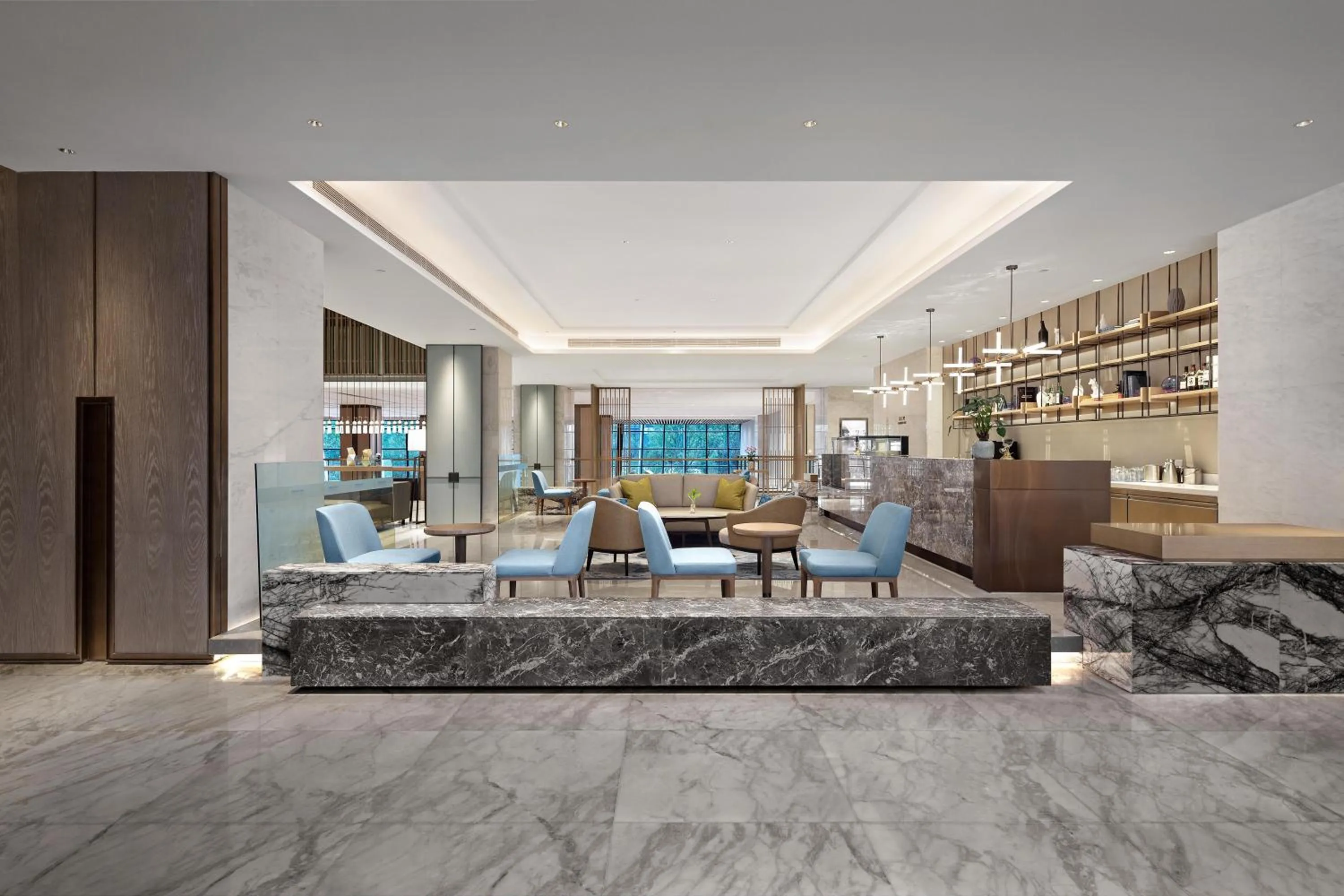 Seating area in Huangshan Parkview International Hotel