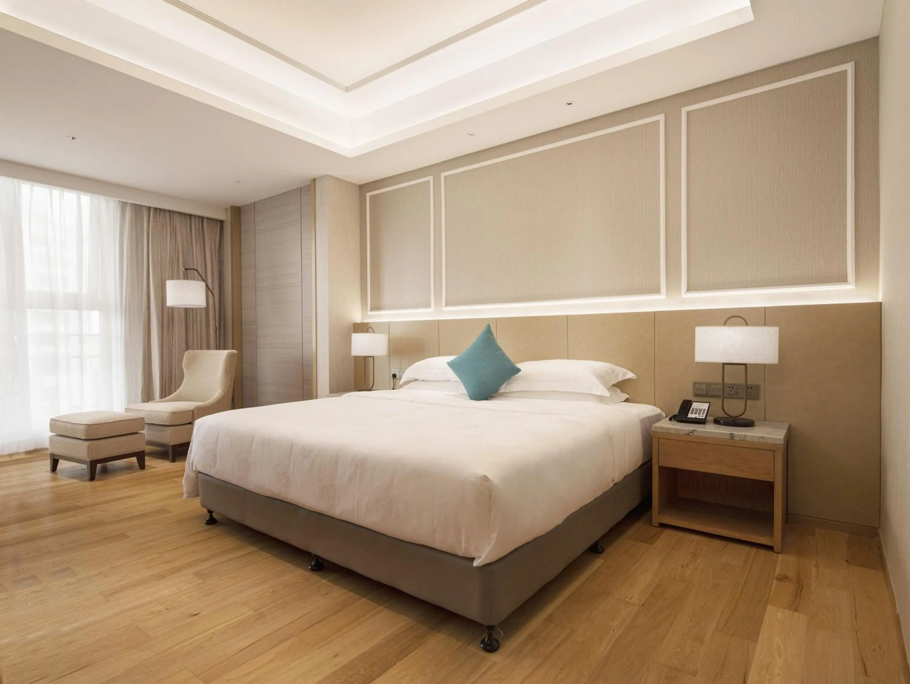 Bed in Huangshan Parkview International Hotel