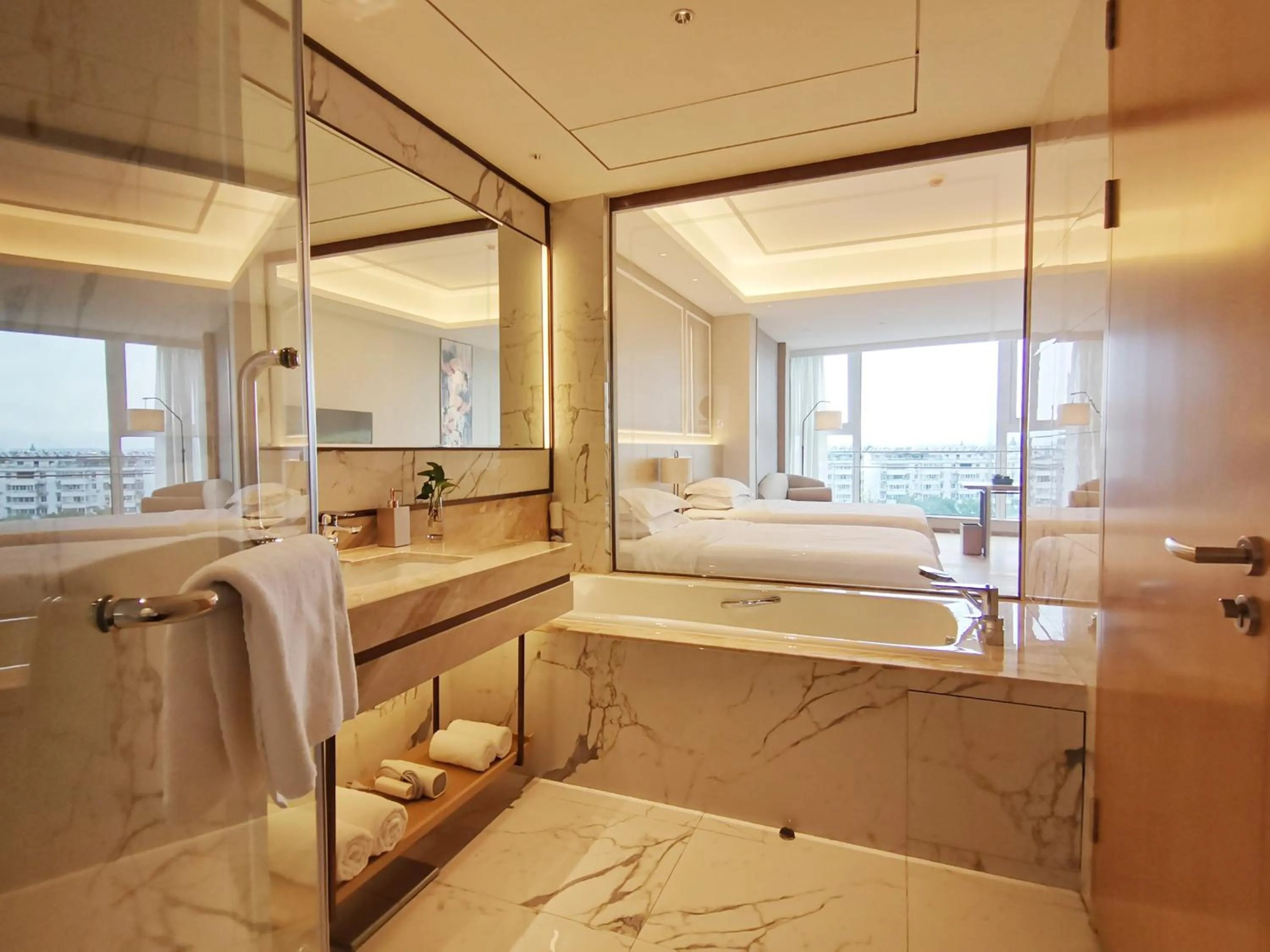 Bed in Huangshan Parkview International Hotel