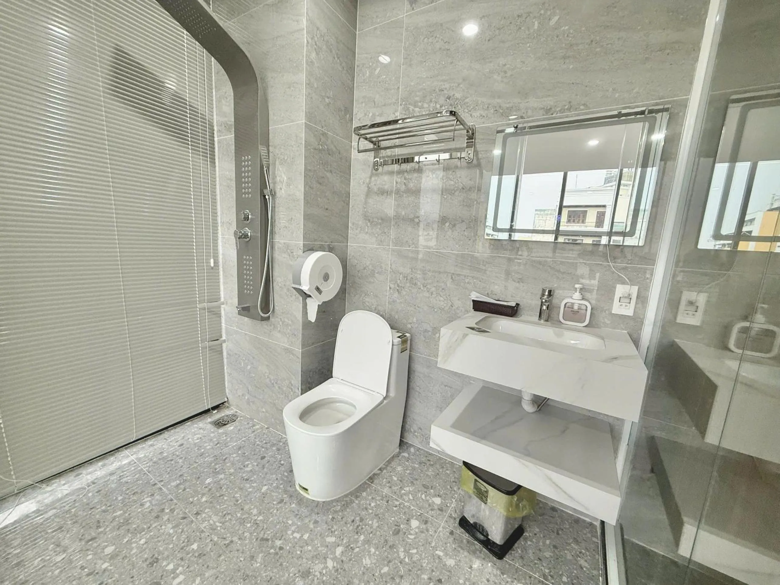 Shower in MBee Hotel