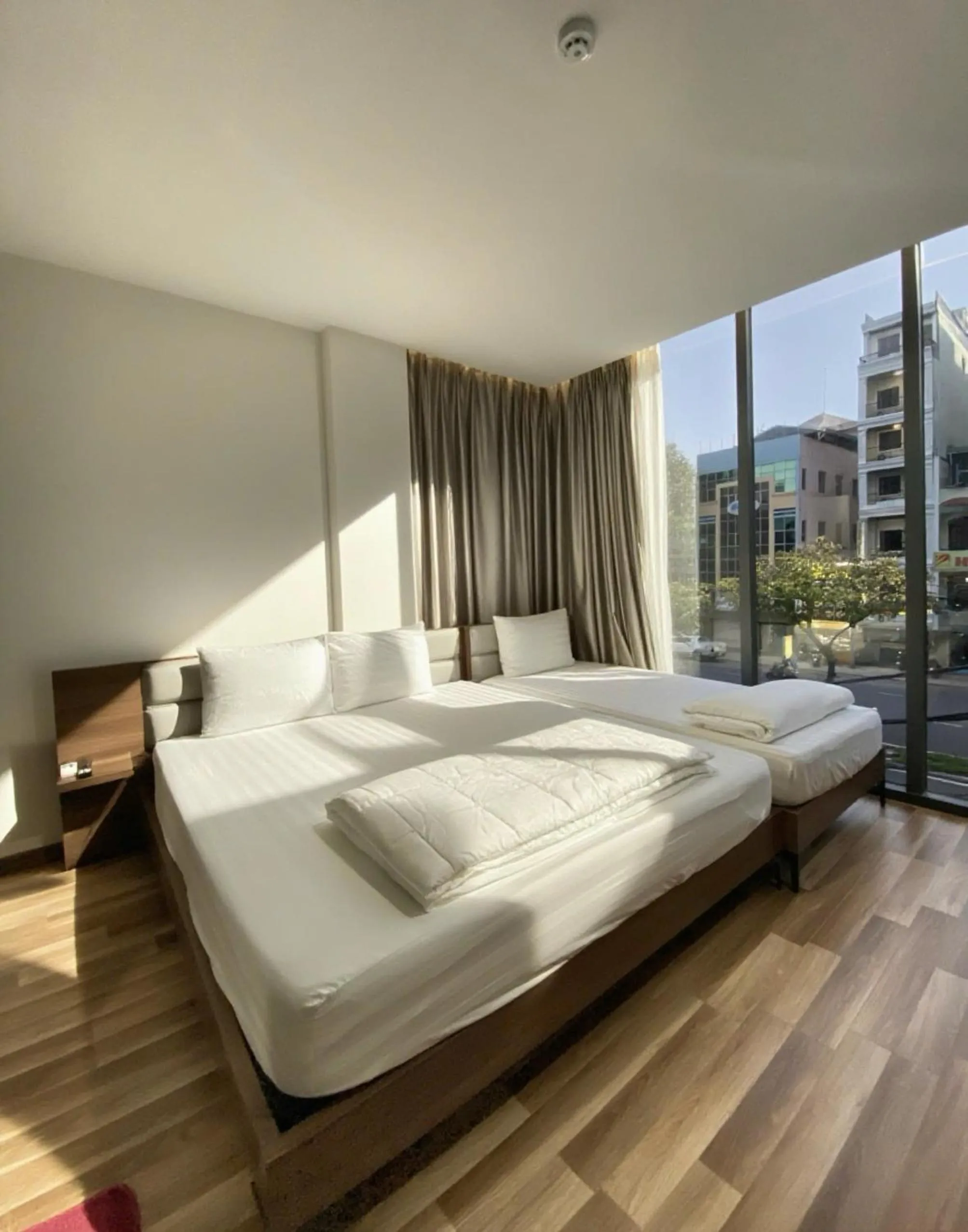 Bed in MBee Hotel