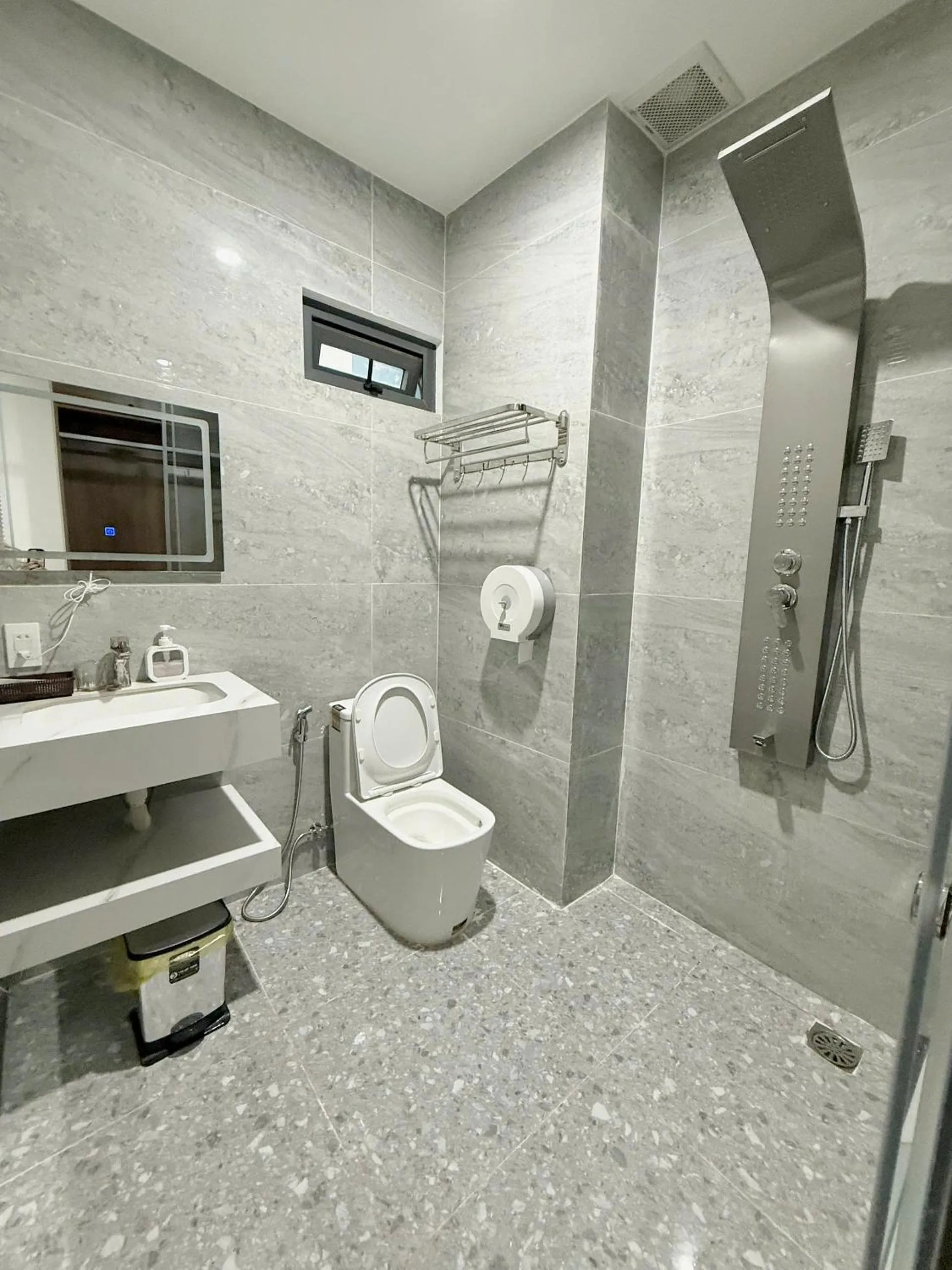 Shower in MBee Hotel