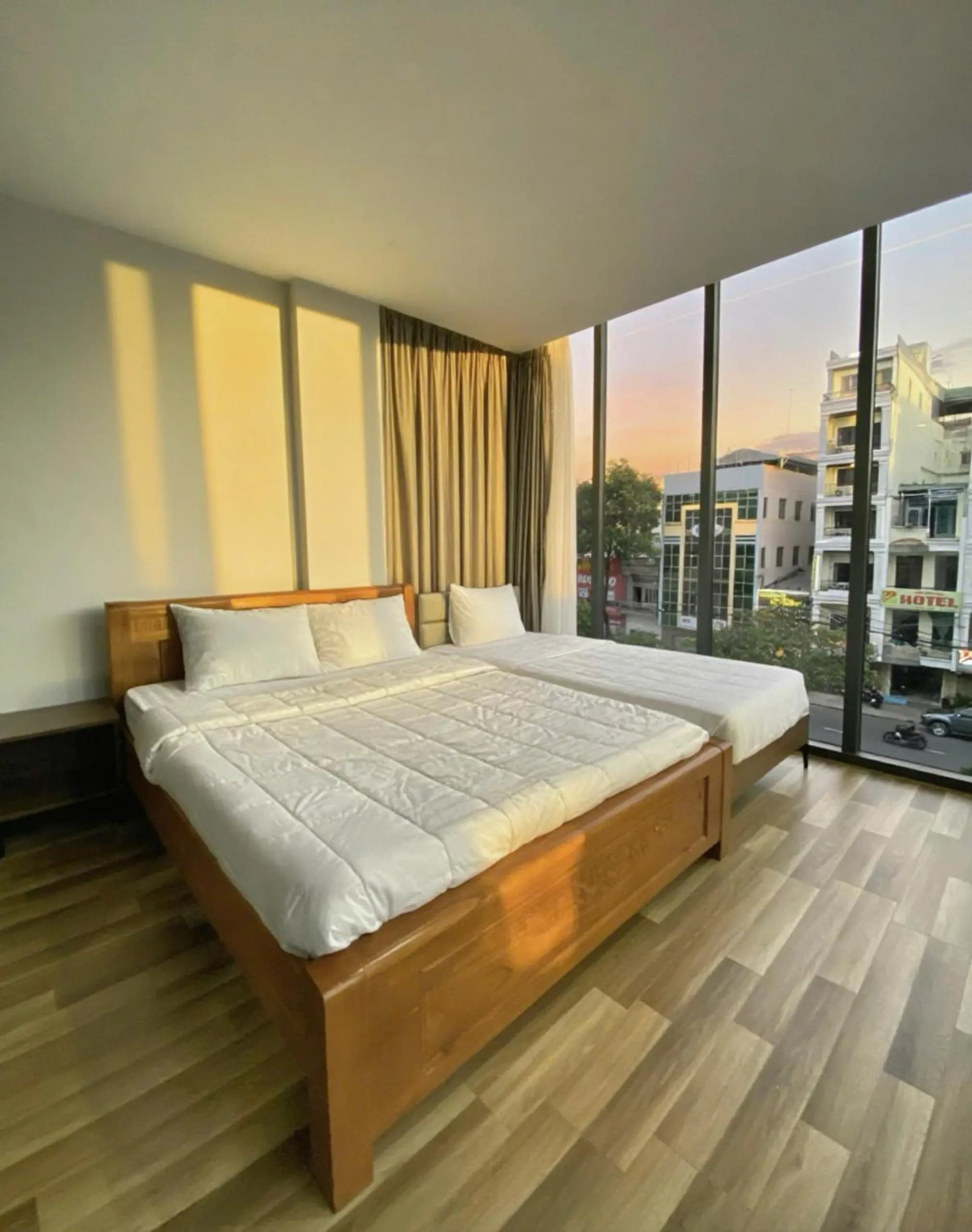Bed in MBee Hotel