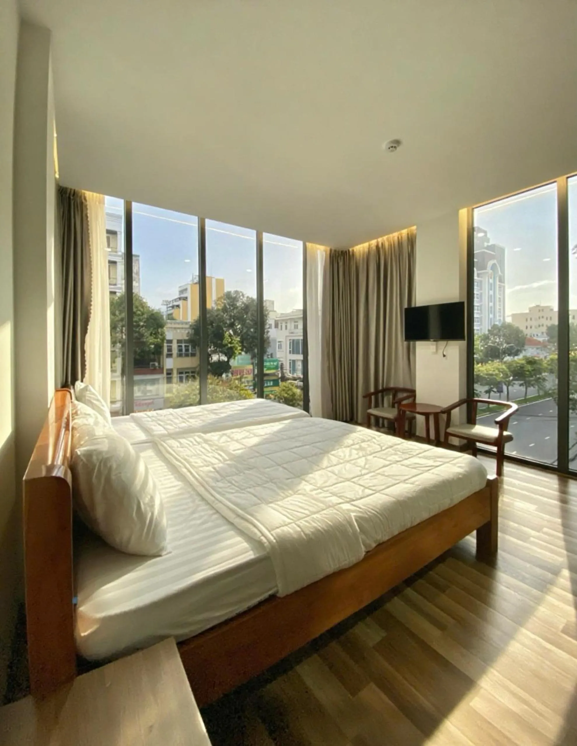Bed in MBee Hotel