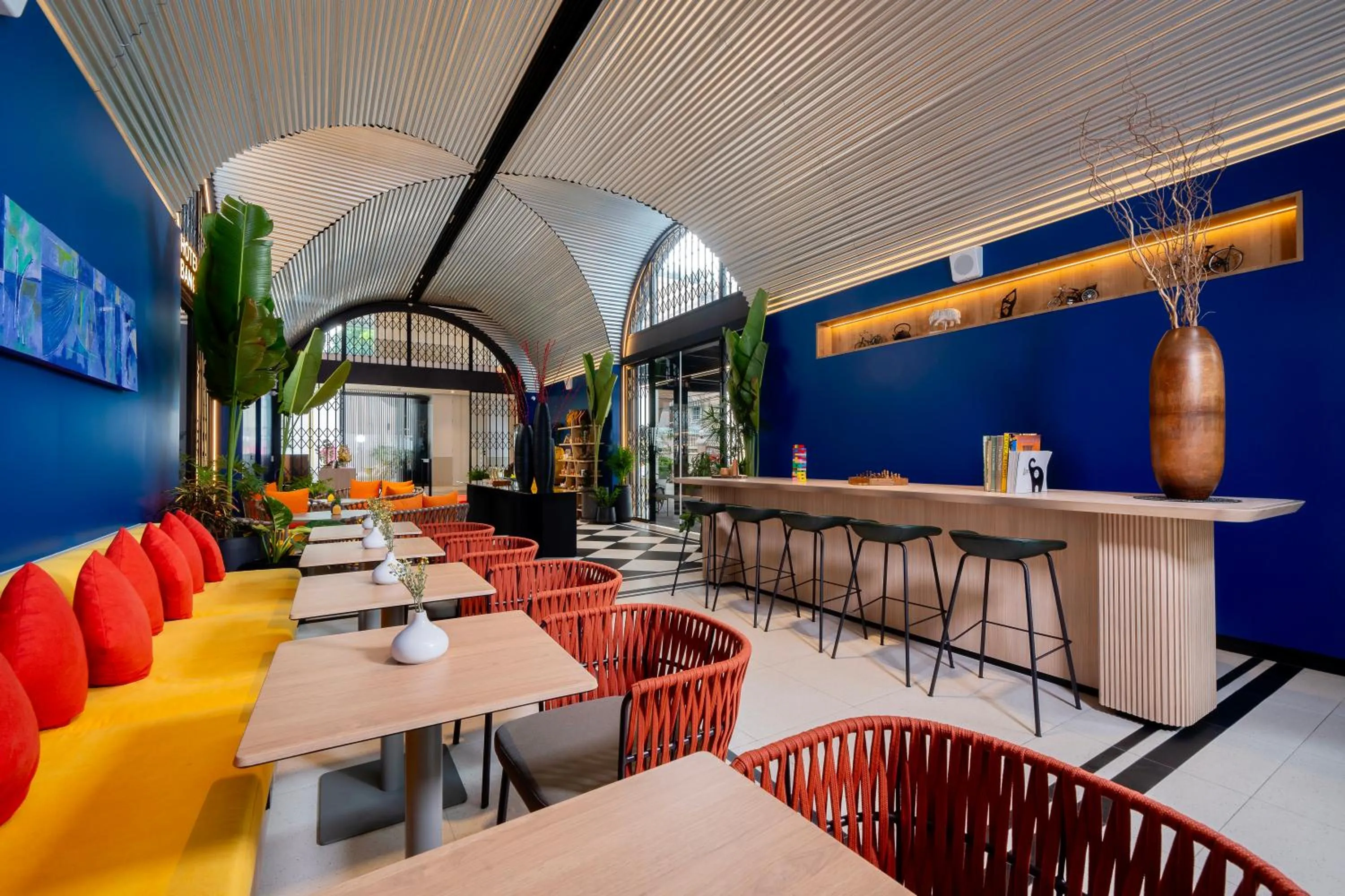 Seating area in Hotel Bangkokian