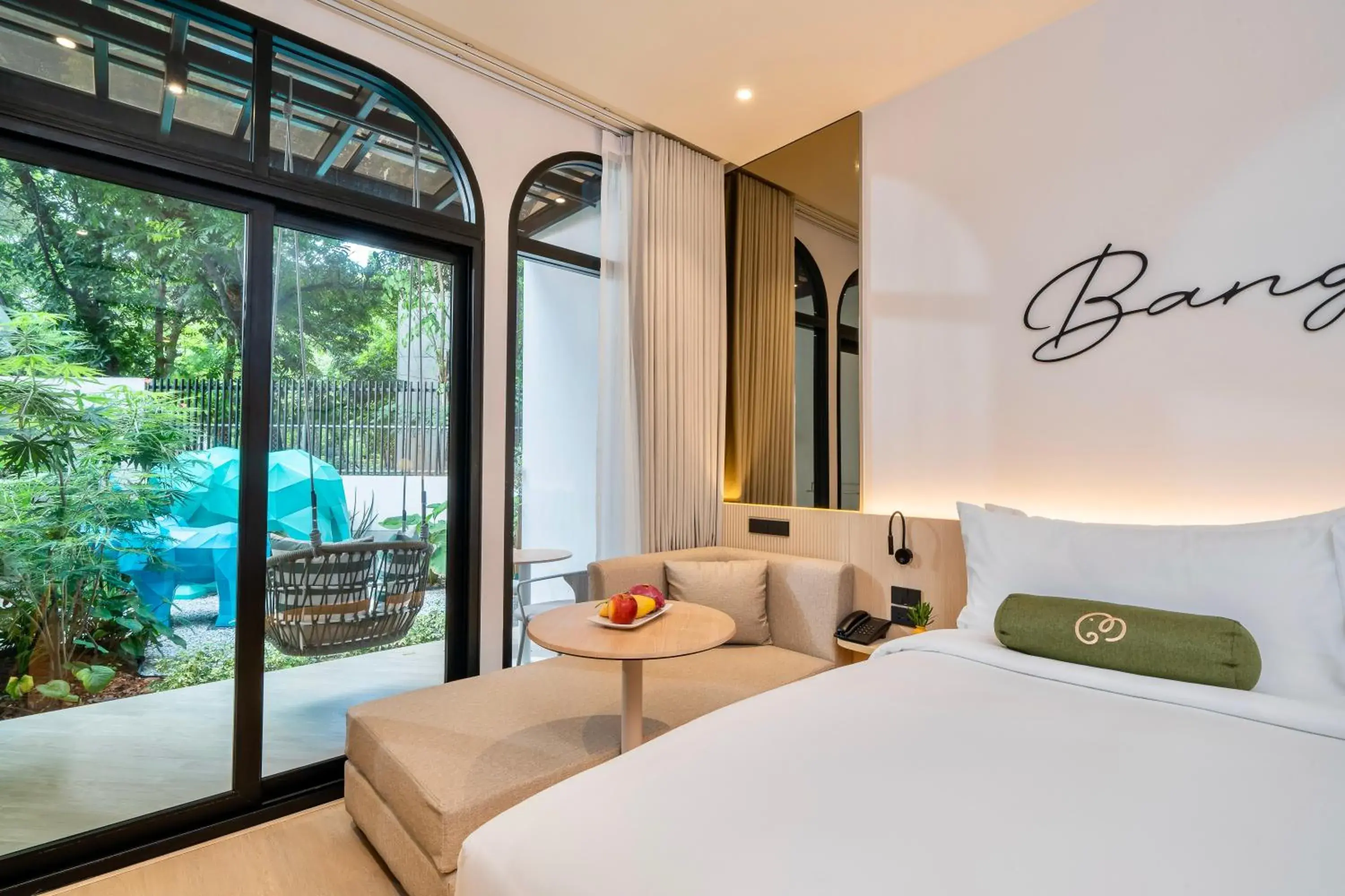 Terrace Park View in Hotel Bangkokian Terrace Park View in Hotel Bangkokian