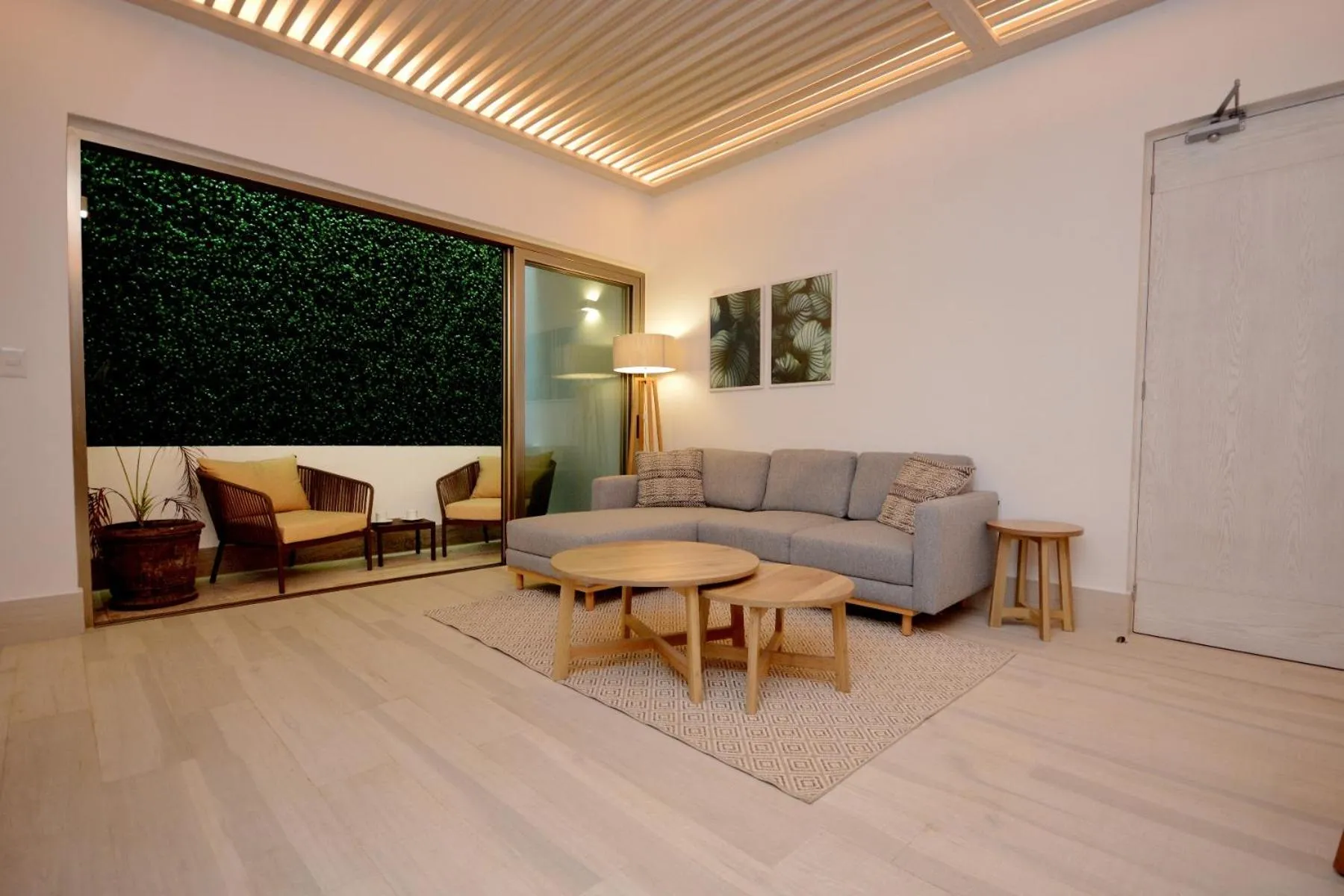 Living room in Mayan Monk Suites