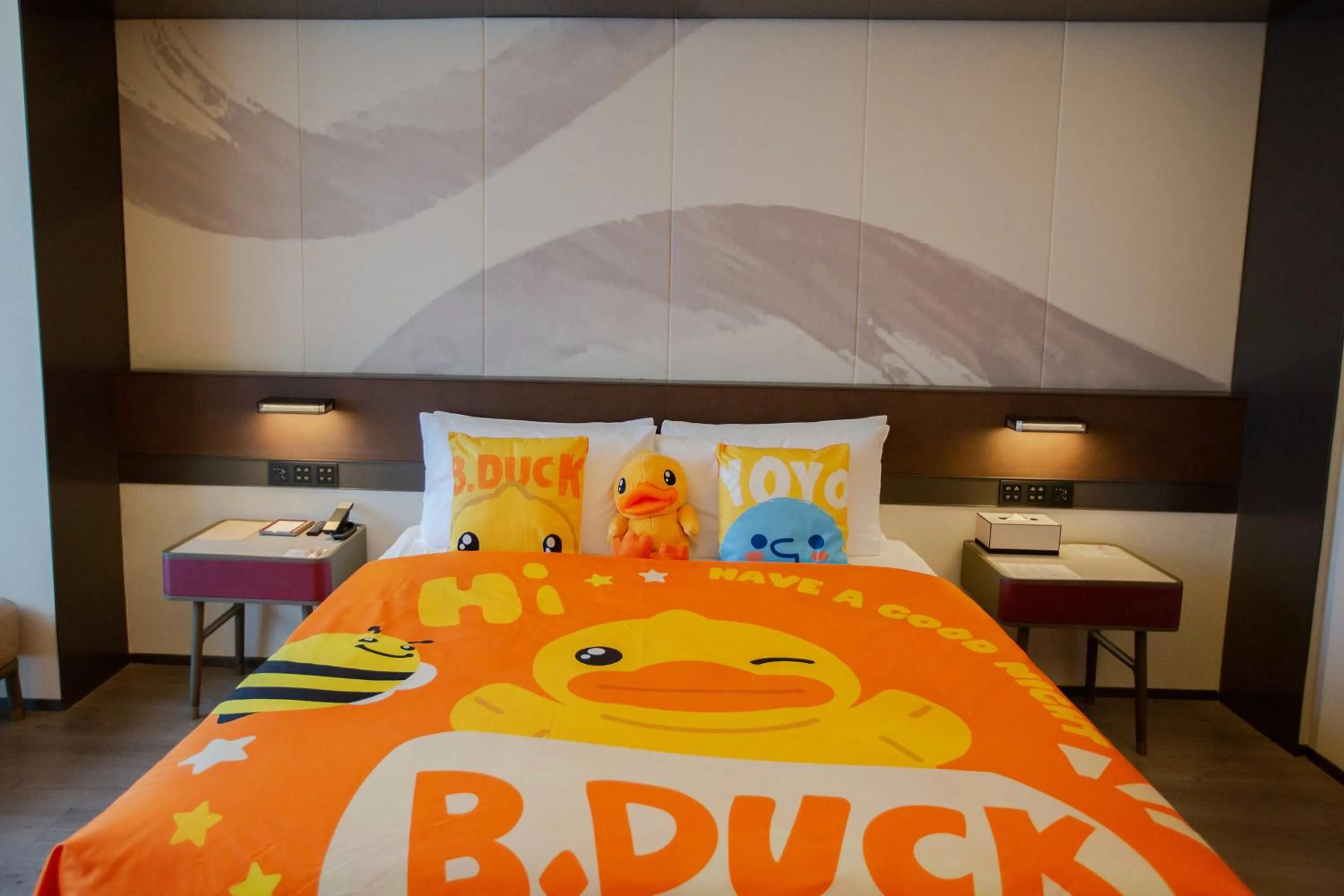 Bed in JOYA Hangzhou Qianjiang New Town
