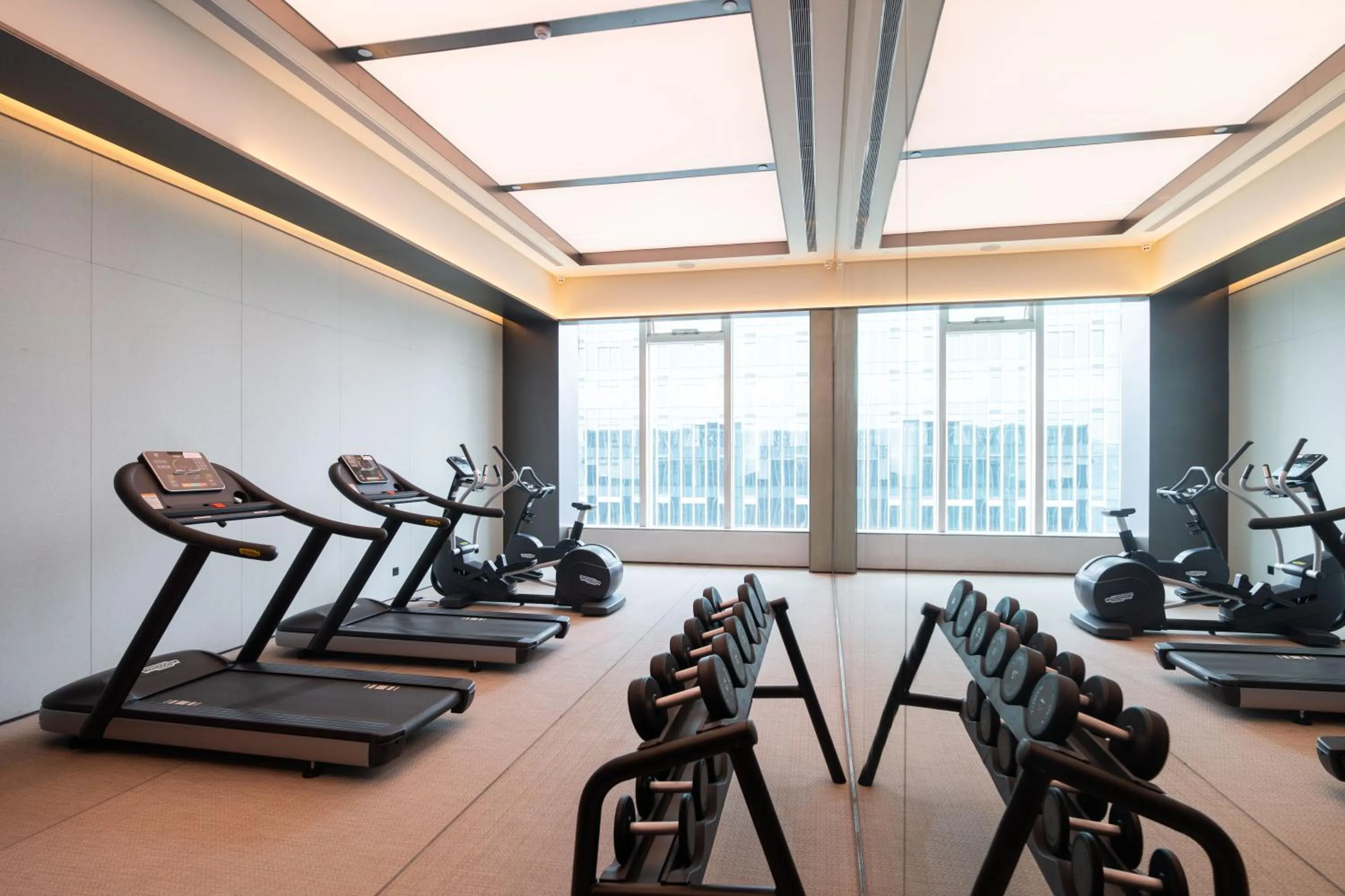 Fitness centre/facilities in JOYA Hangzhou Qianjiang New Town