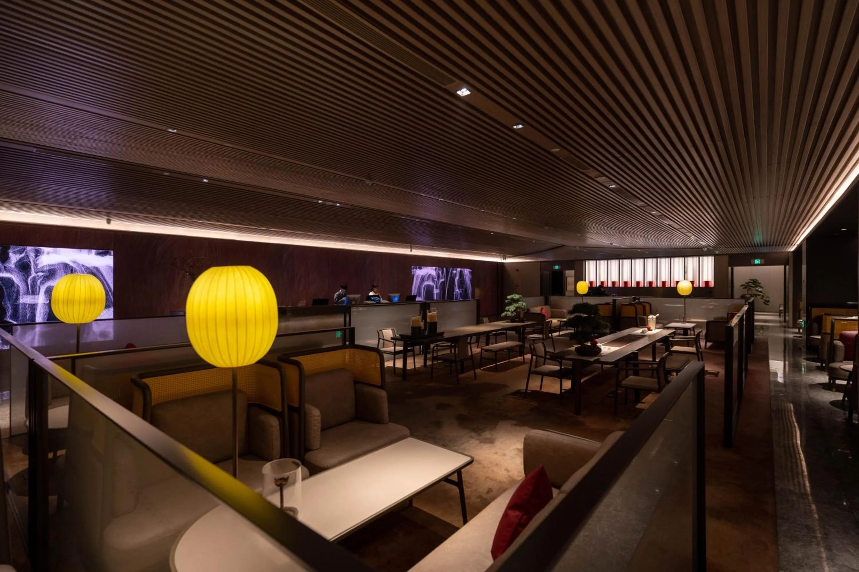 Lobby or reception in JOYA Hangzhou Qianjiang New Town