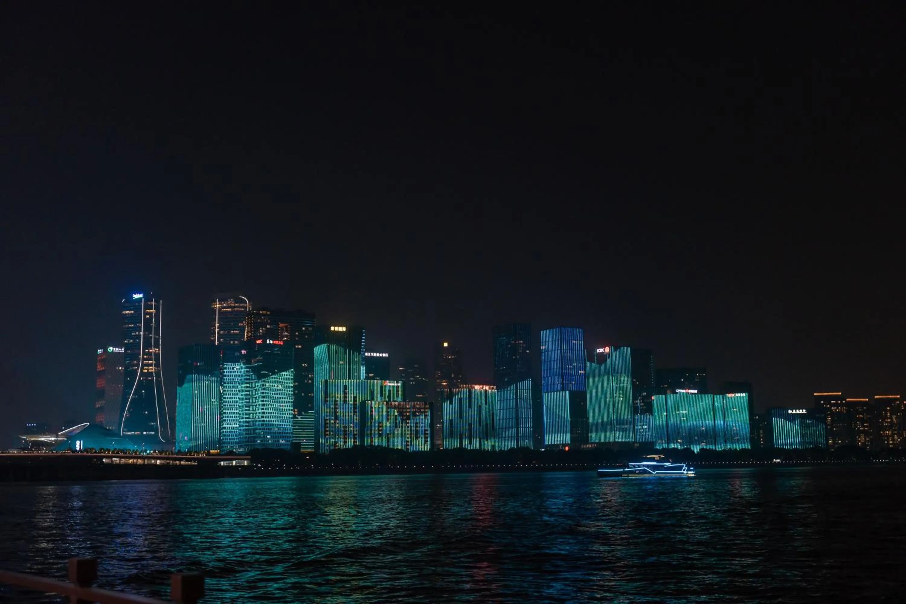 Night in JOYA Hangzhou Qianjiang New Town