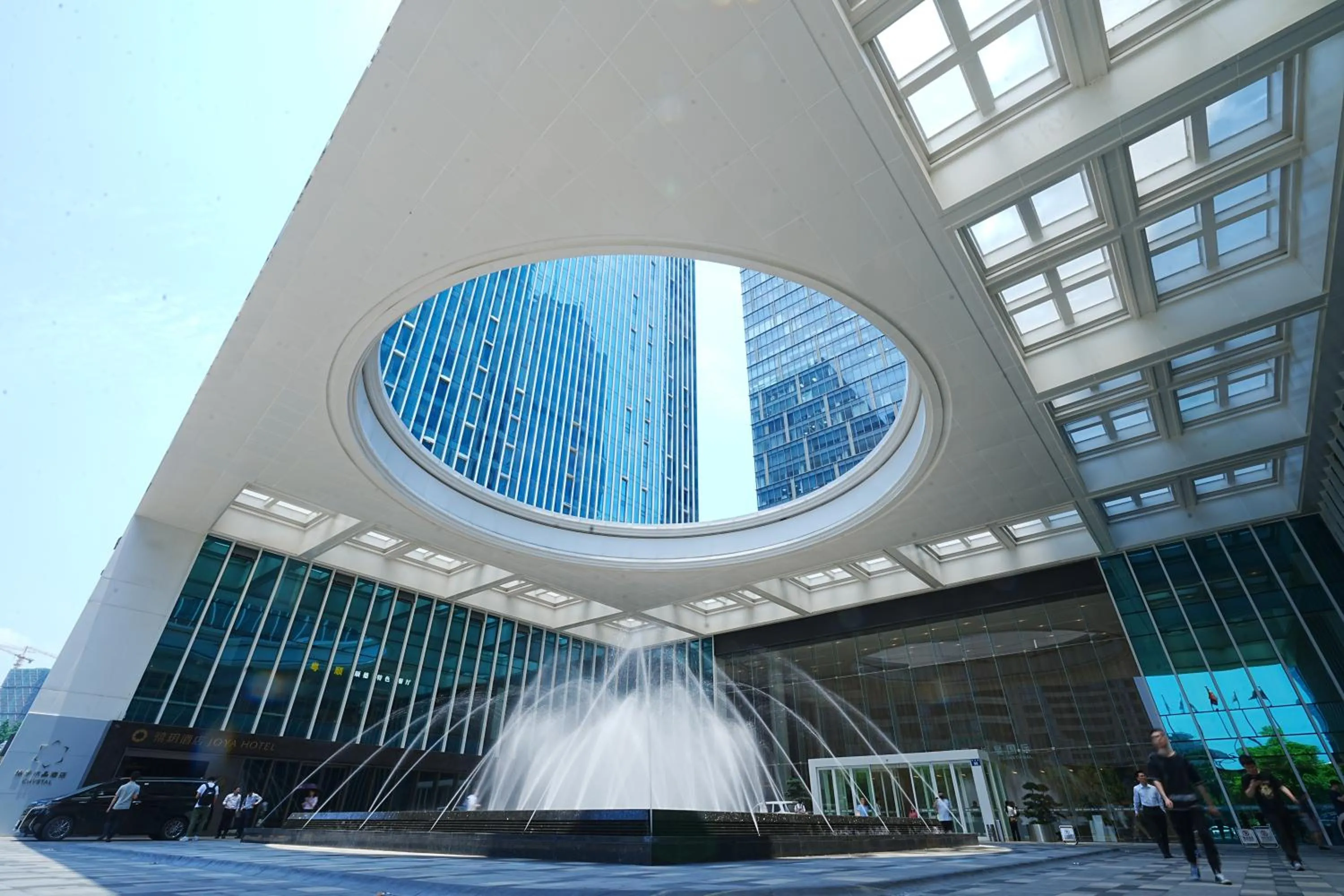 Property building in JOYA Hangzhou Qianjiang New Town