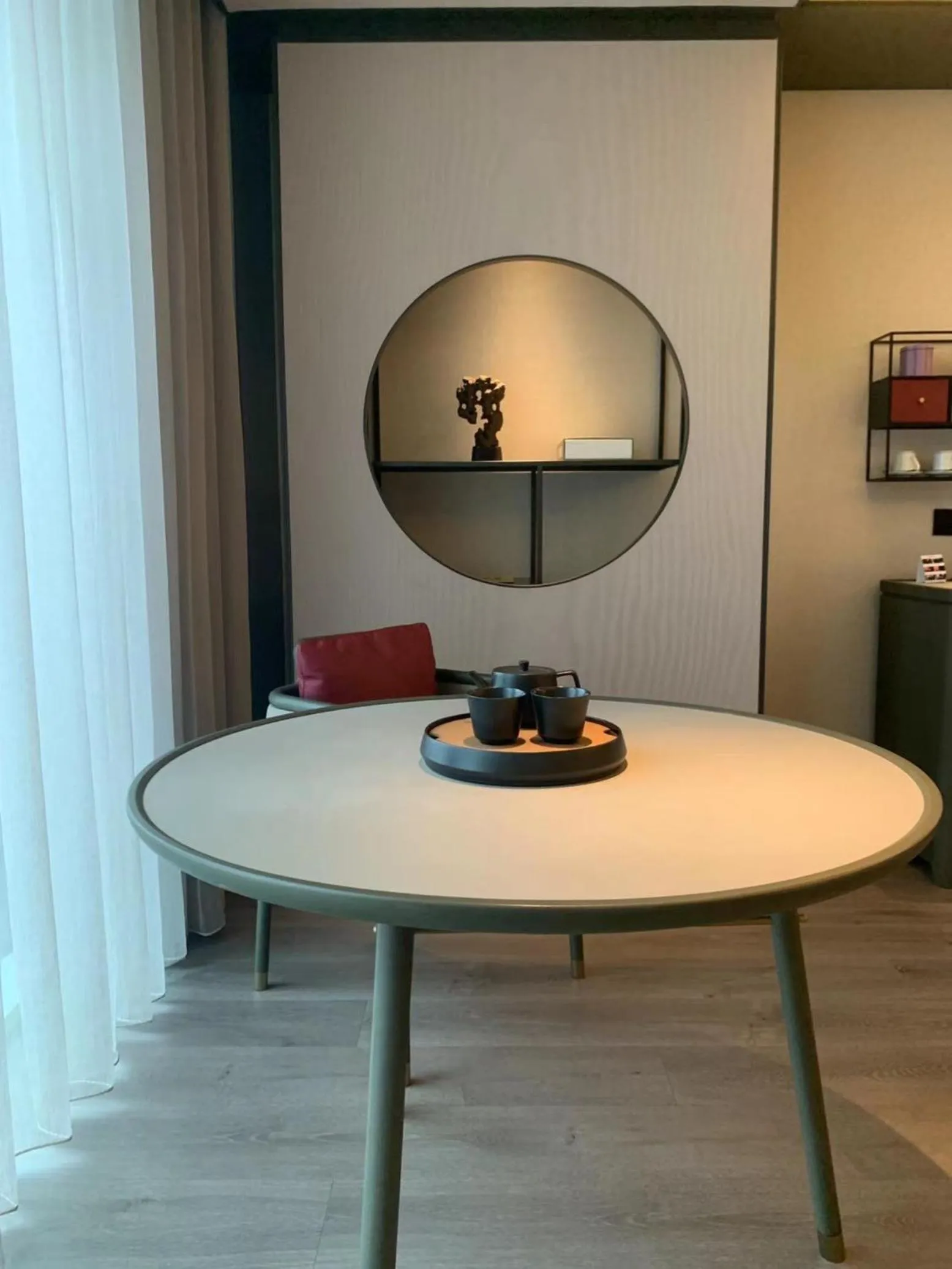 Seating area in JOYA Hangzhou Qianjiang New Town