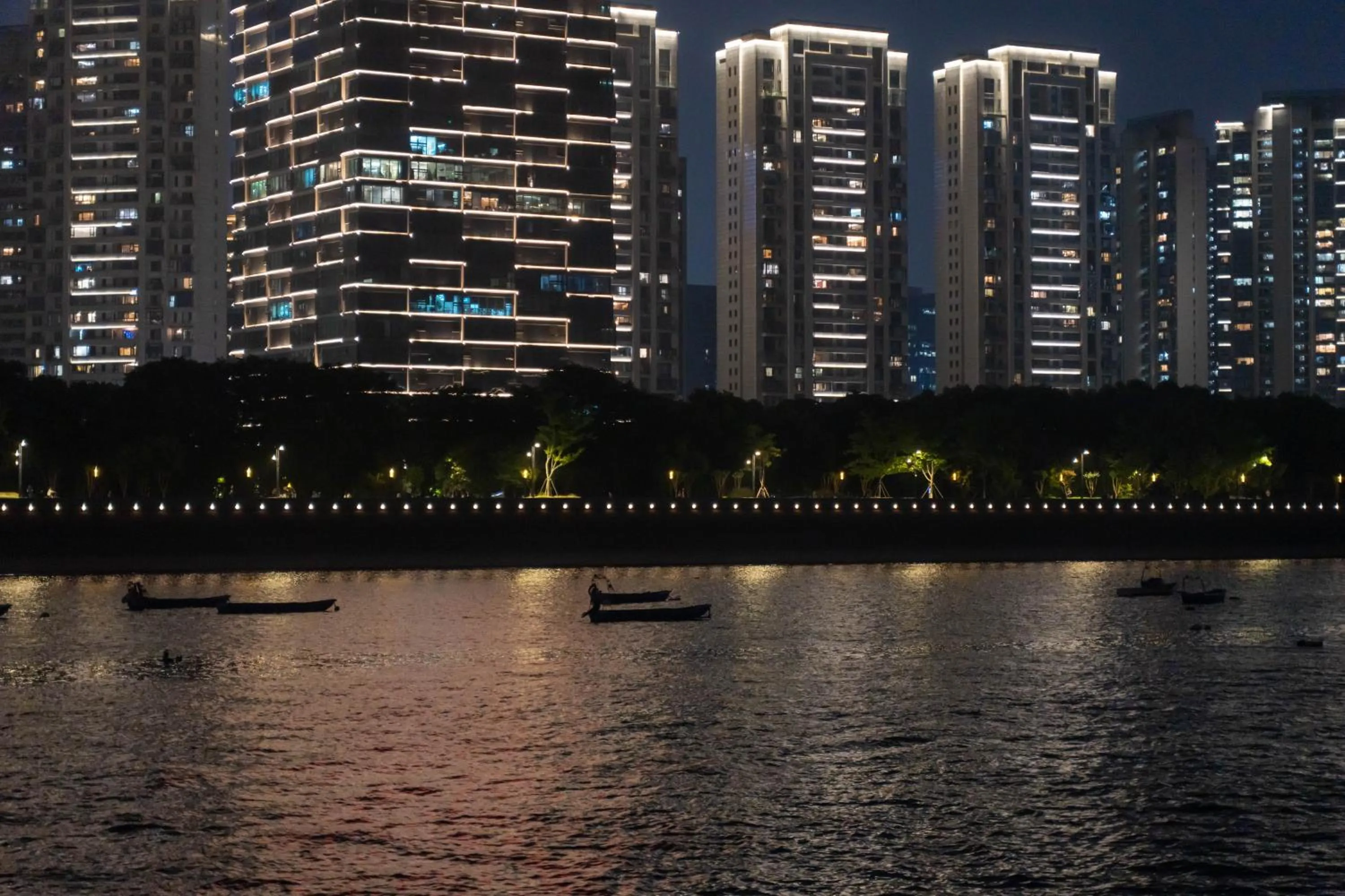 Night in JOYA Hangzhou Qianjiang New Town