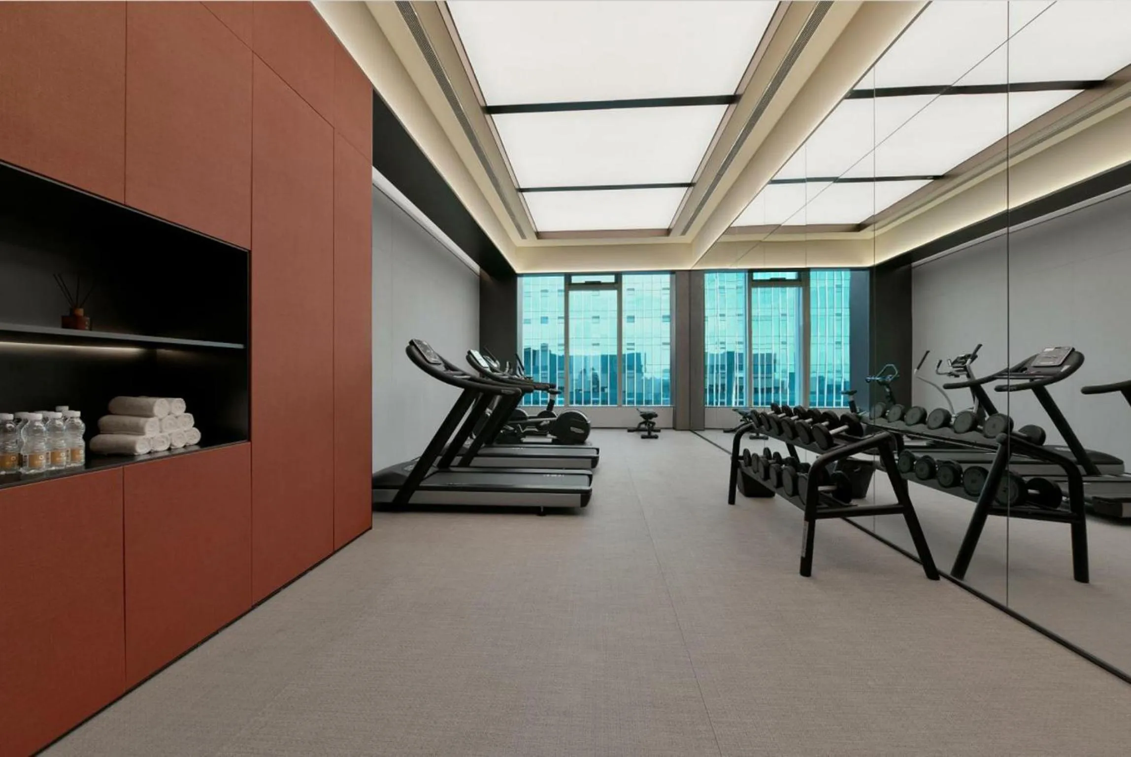 Fitness centre/facilities in JOYA Hangzhou Qianjiang New Town
