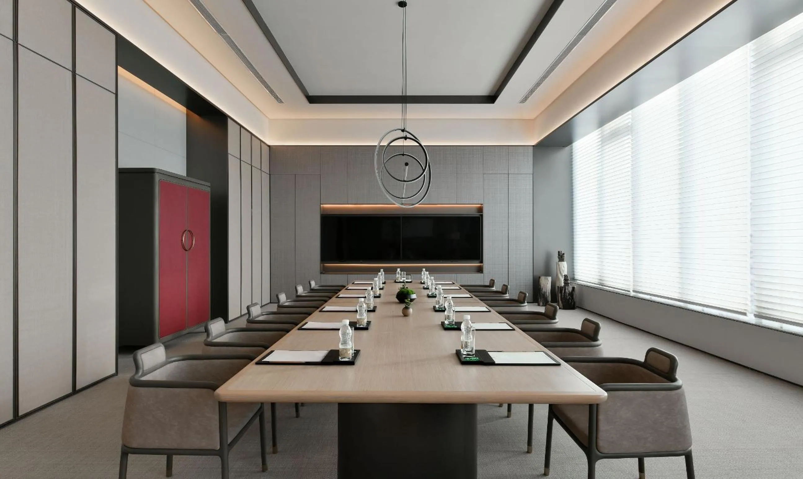 Meeting/conference room in JOYA Hangzhou Qianjiang New Town