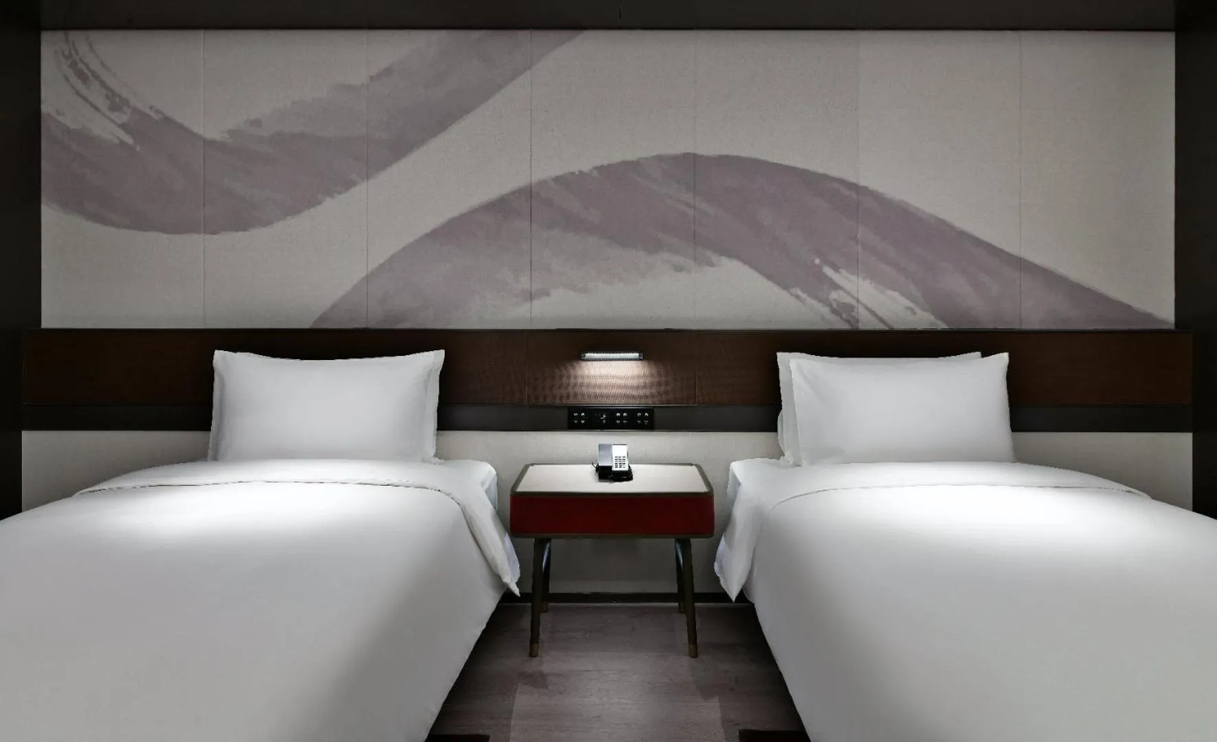 Bed in JOYA Hangzhou Qianjiang New Town
