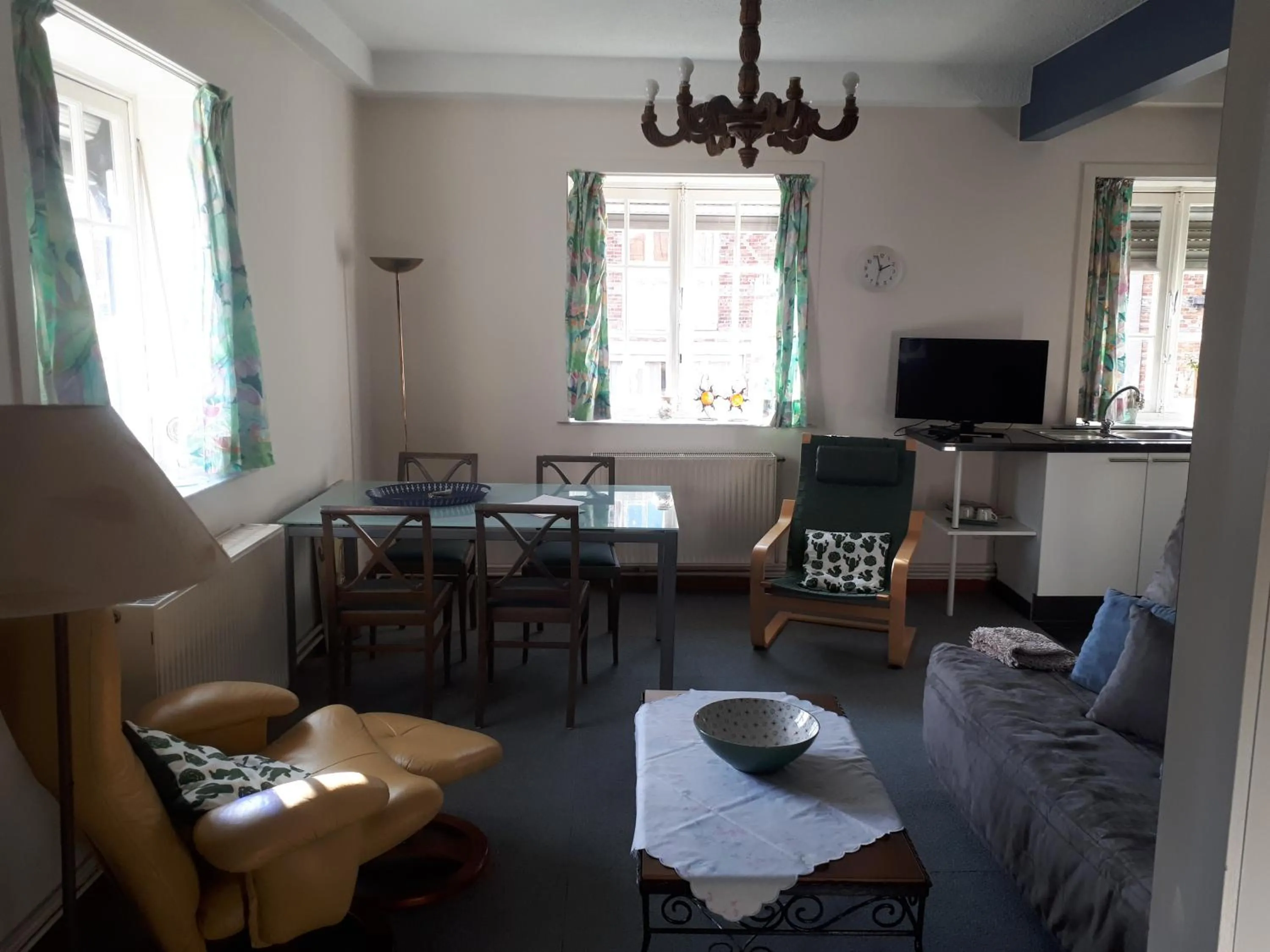 Living room in Apartment Descamps
