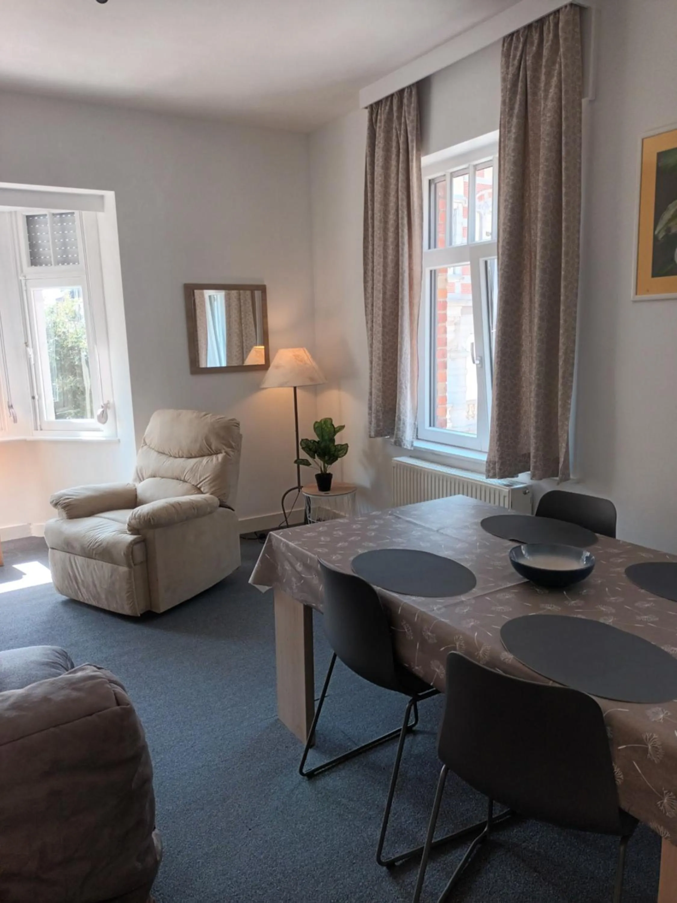 Living room in Apartment Descamps