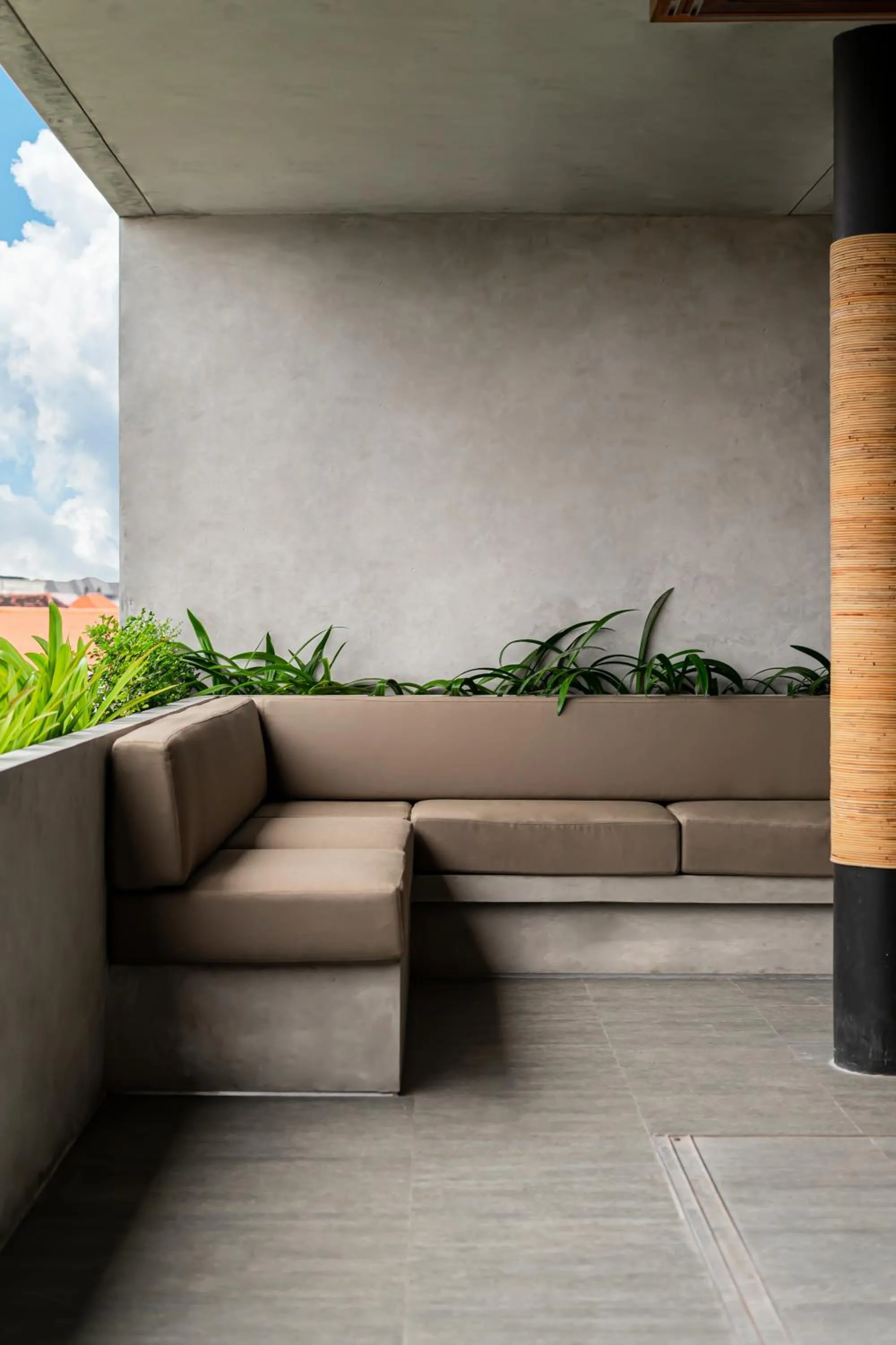 Seating area in Body Factory Lifestyle Residence Canggu
