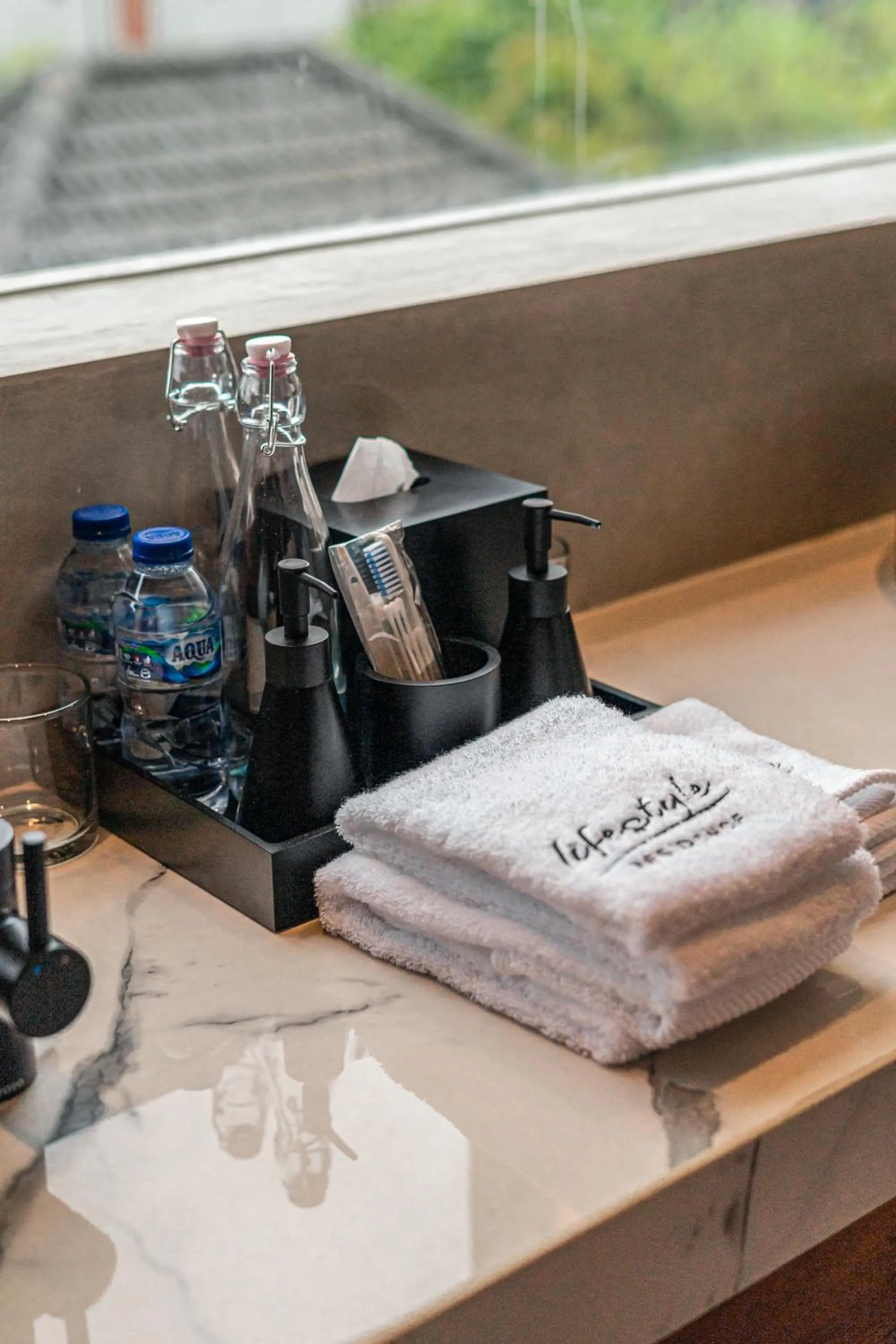 towels in Body Factory Lifestyle Residence Canggu