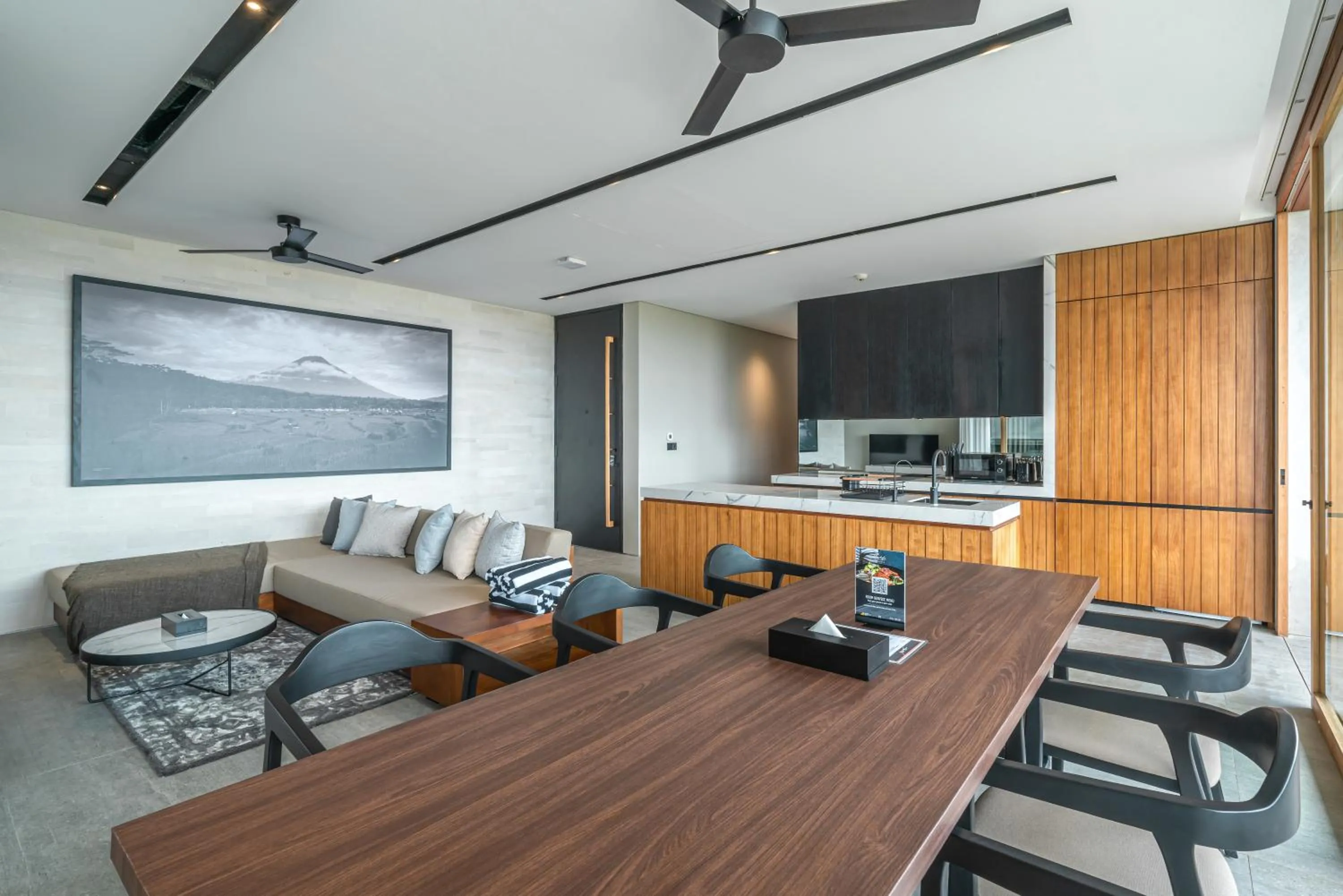 Living room in Body Factory Lifestyle Residence Canggu