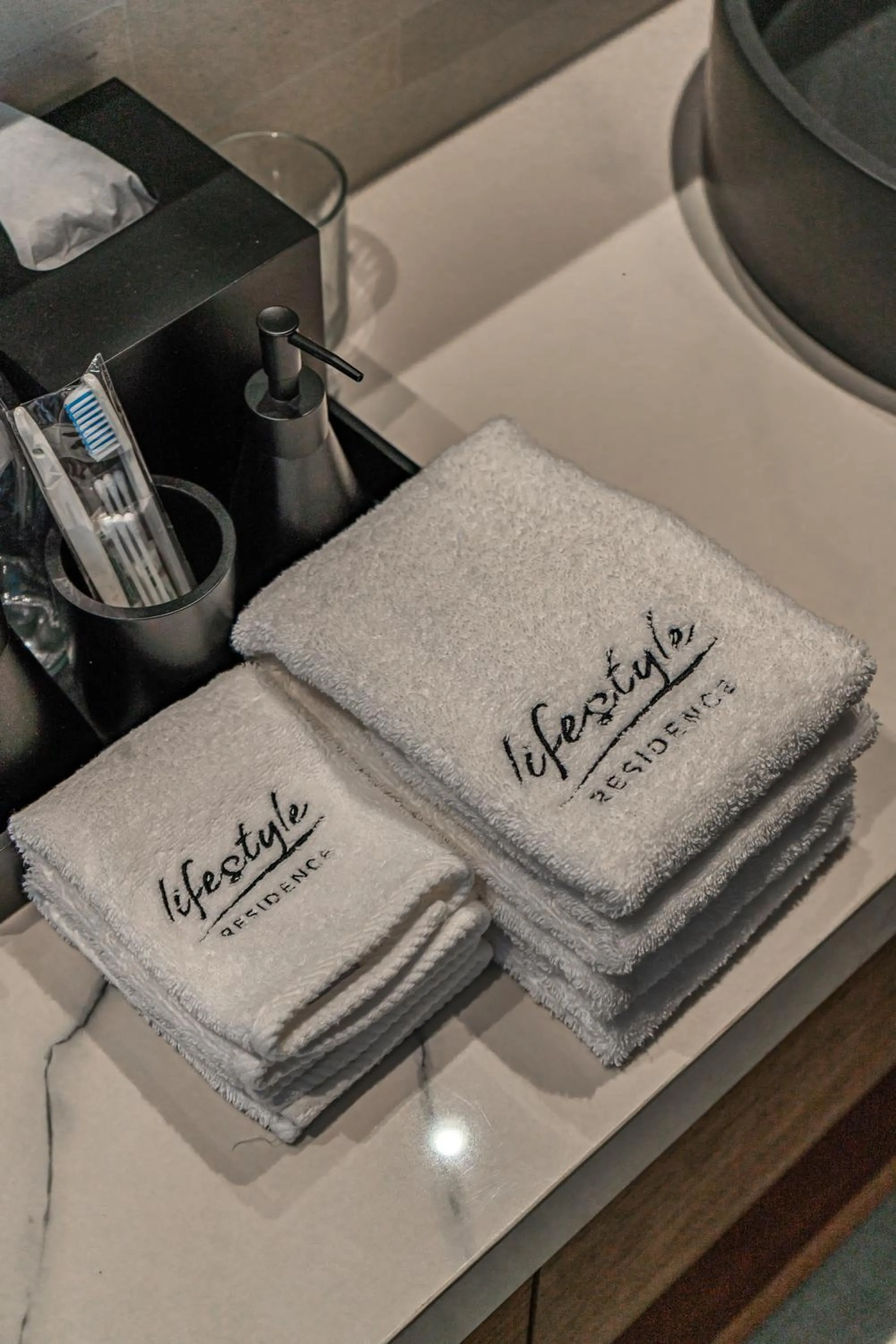 towels in Body Factory Lifestyle Residence Canggu