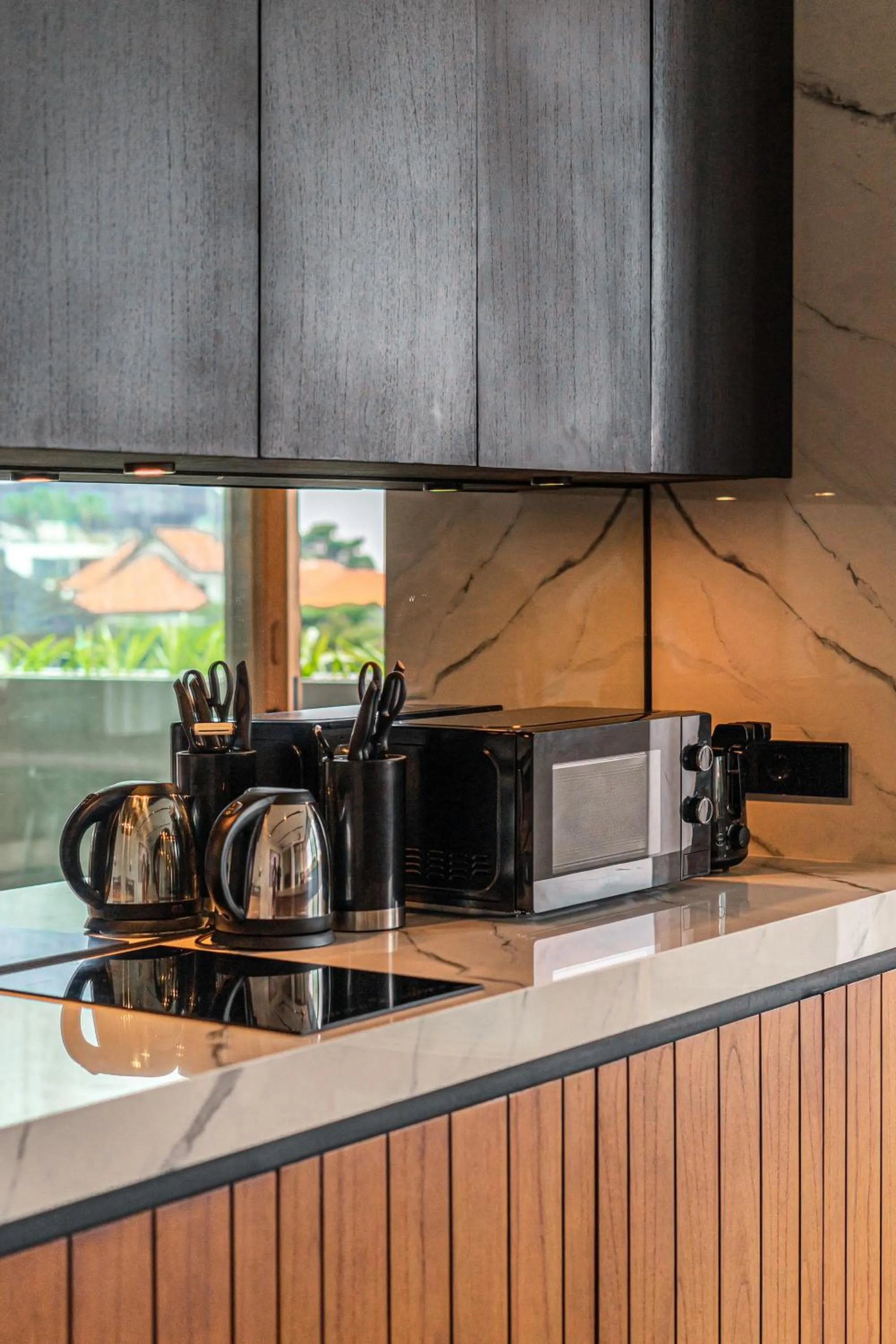 Kitchen or kitchenette in Body Factory Lifestyle Residence Canggu