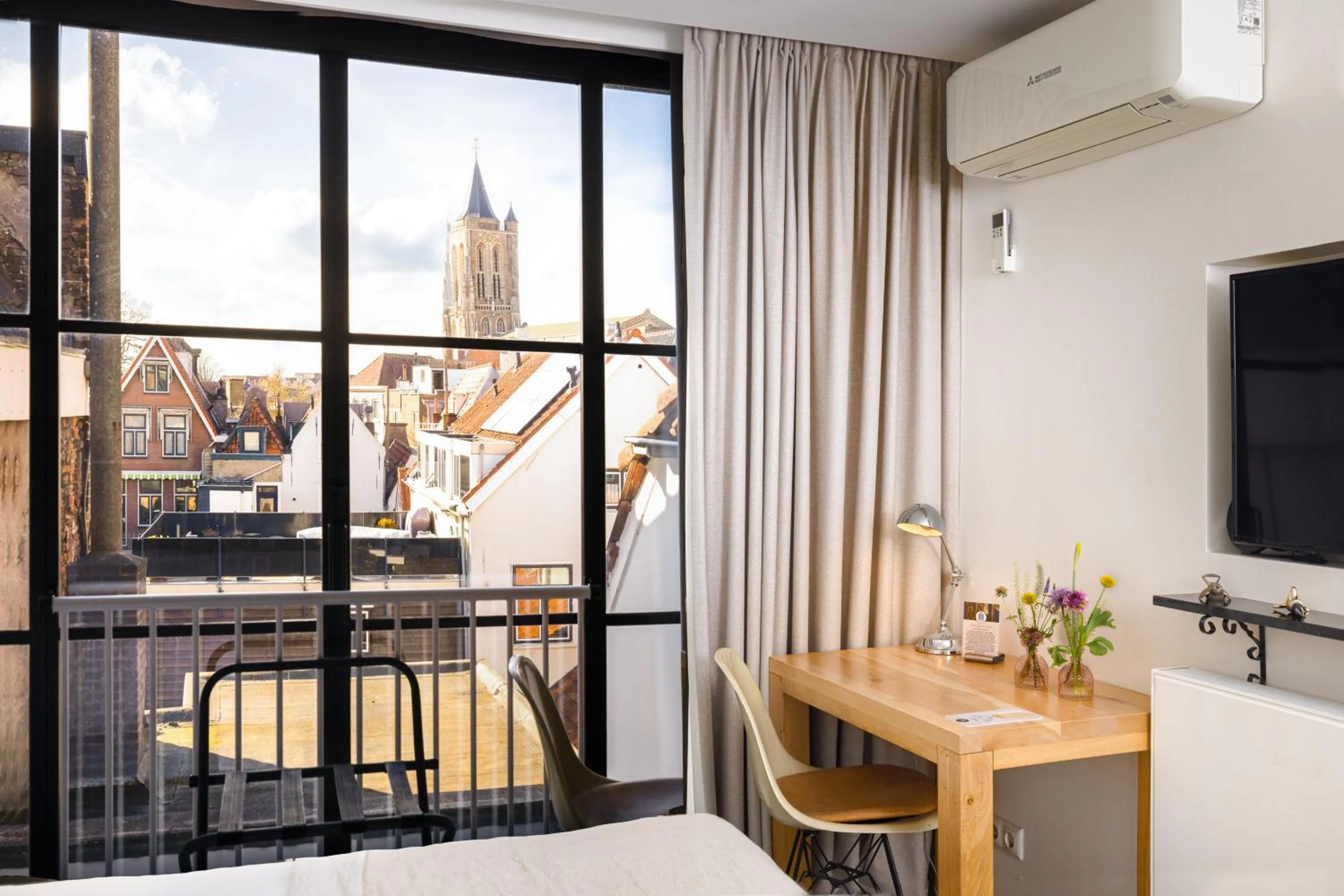 Seating area in Boutique Hotel Goud En Zilver