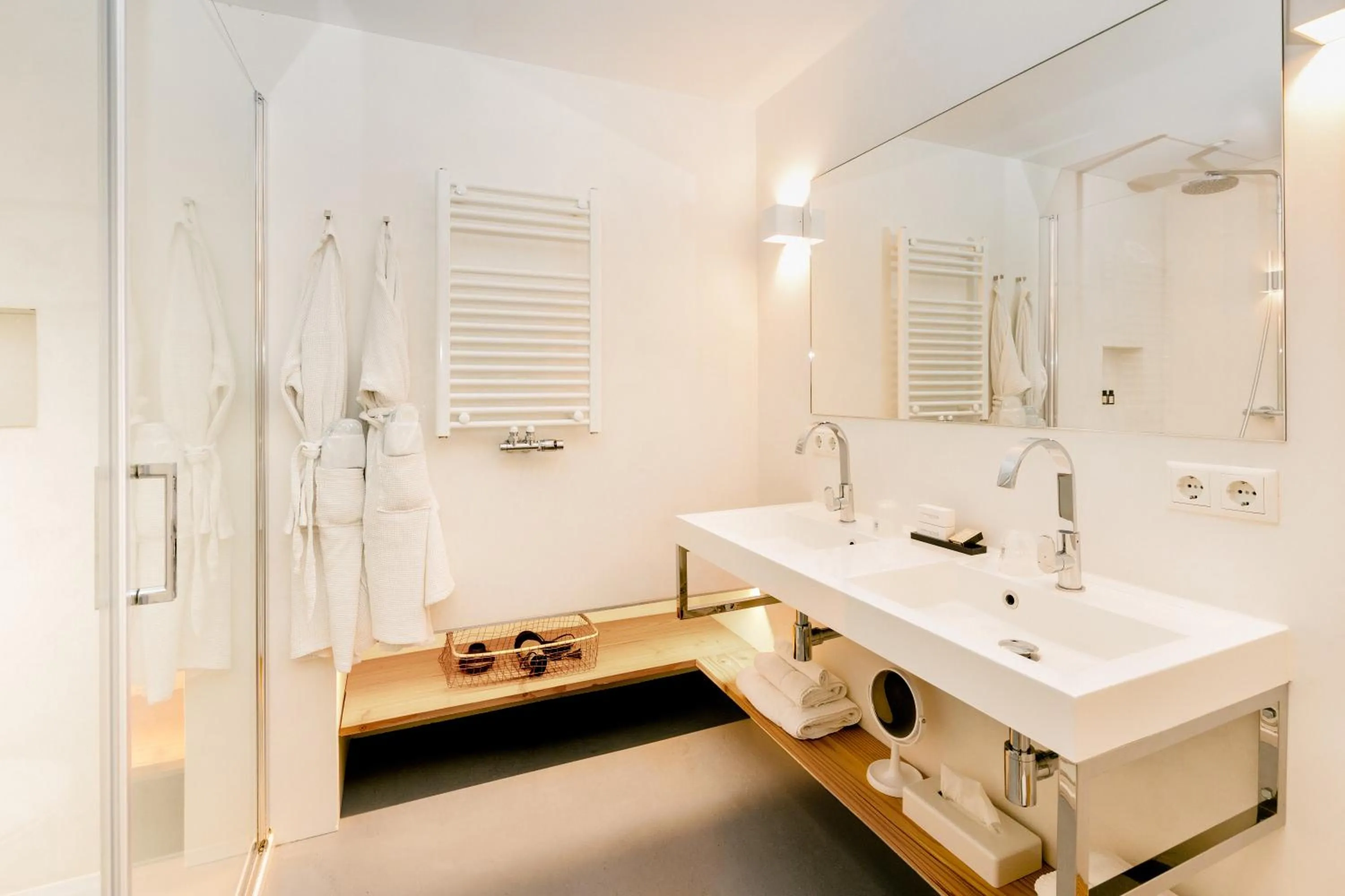 Shower in Boutique Hotel Goud En Zilver