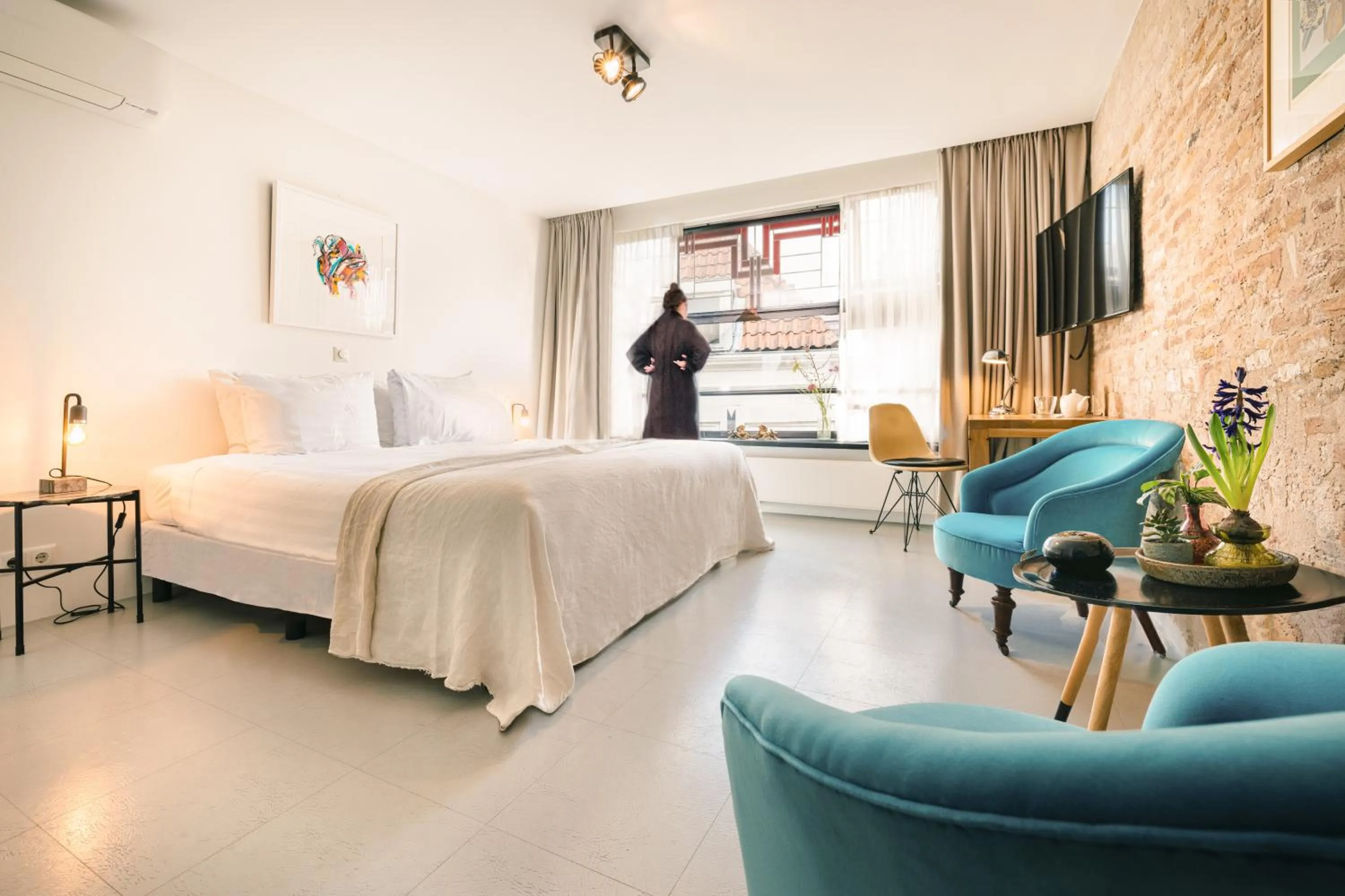Bed in Boutique Hotel Goud En Zilver