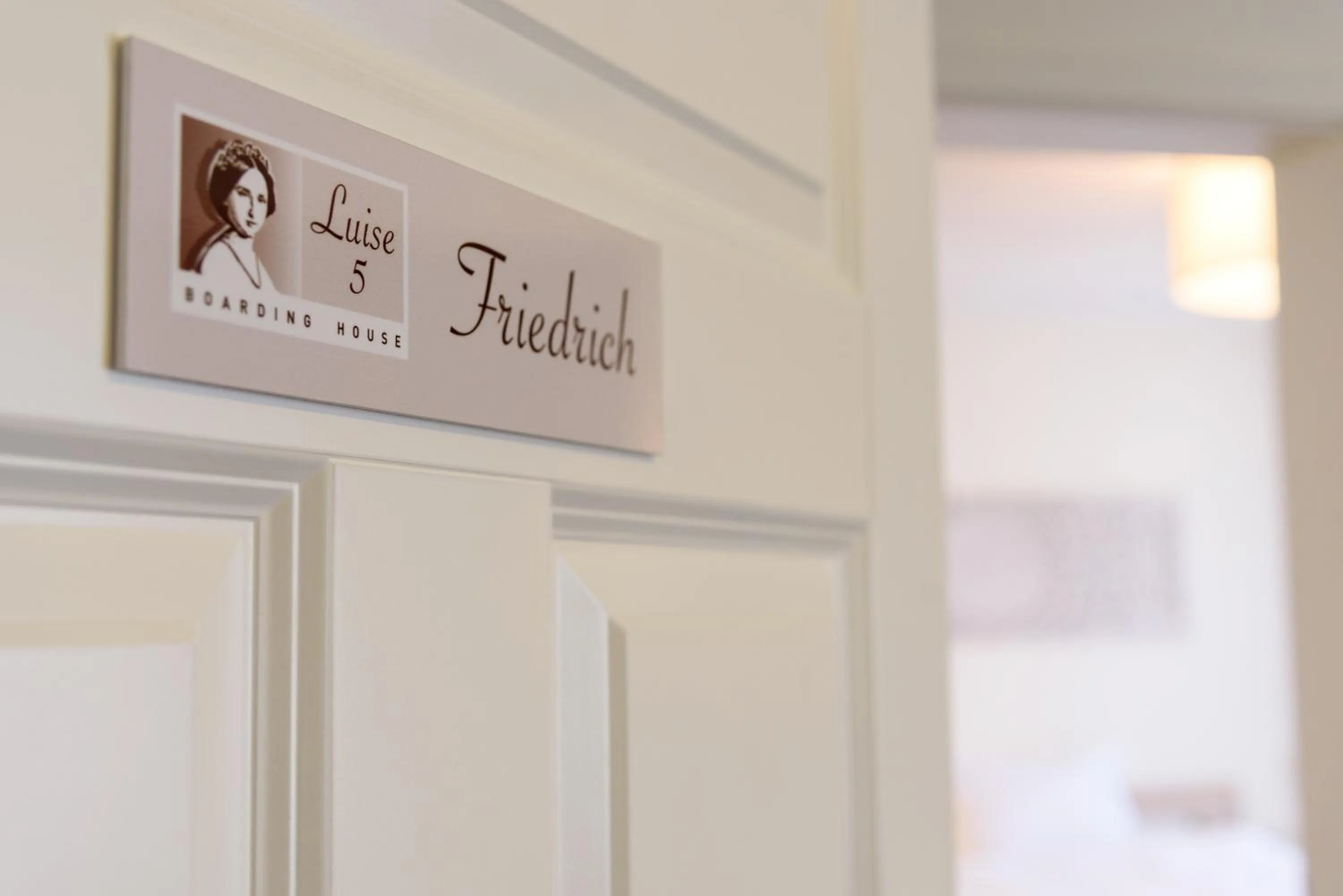 Decorative detail in Boardinghouse Luise 5