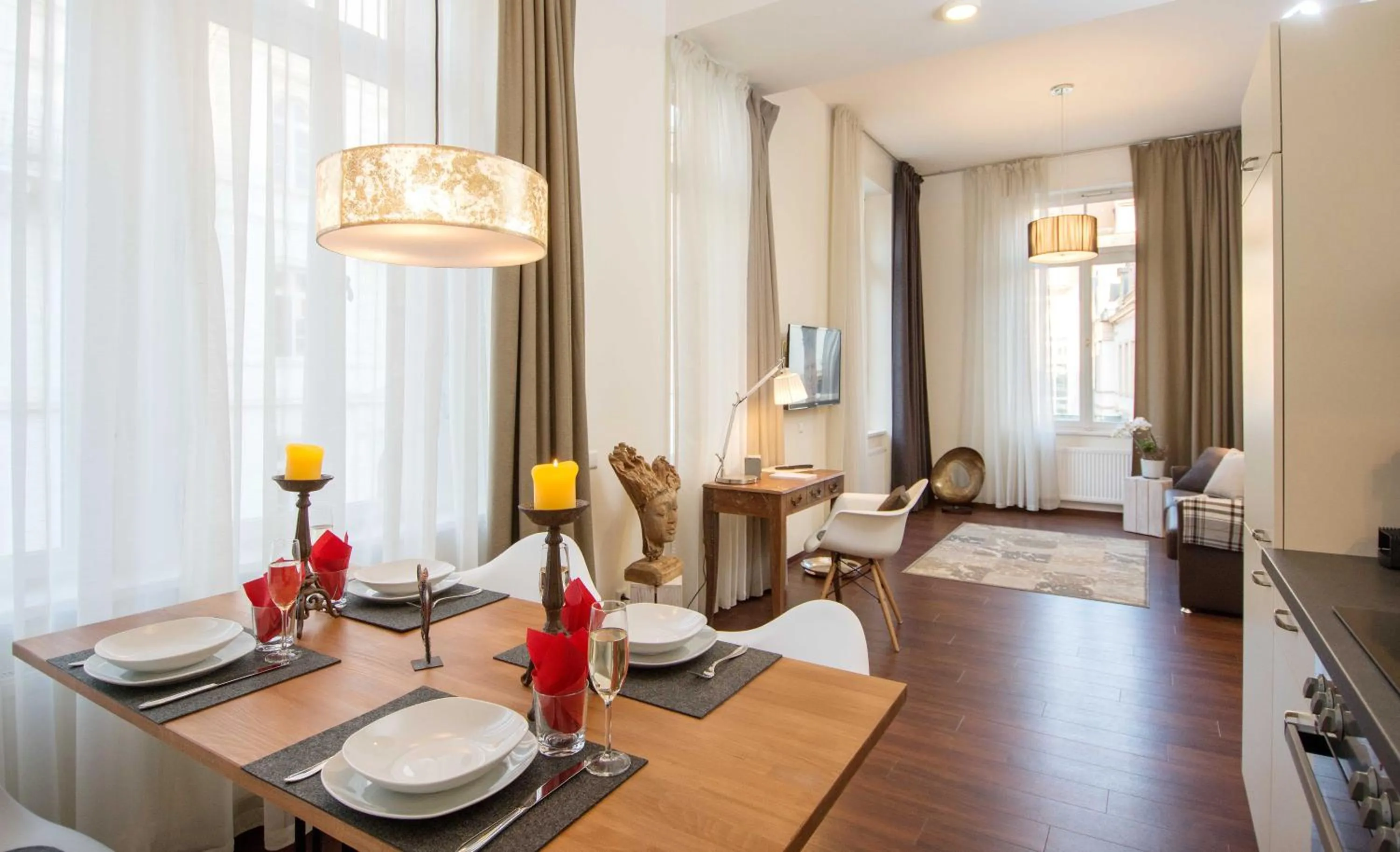 Living room in Boardinghouse Luise 5