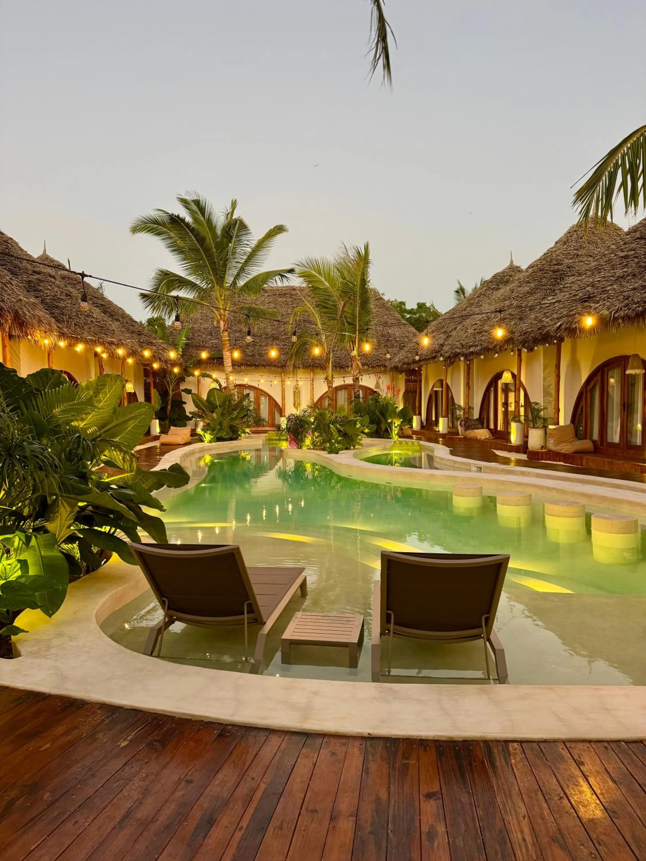 Swimming pool in Kai Zanzibar Hotel and Spa