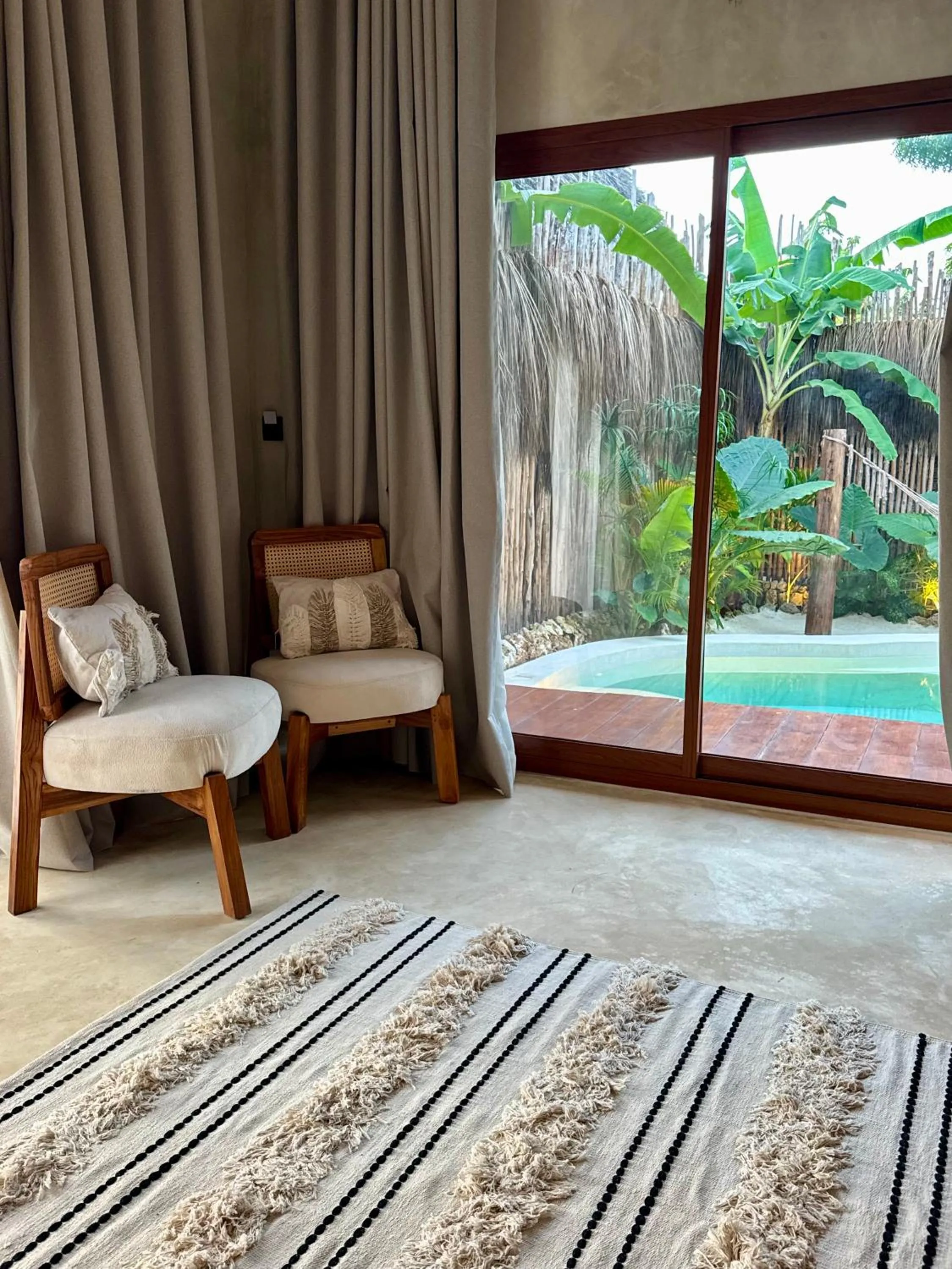 Seating area in Kai Zanzibar Hotel and Spa