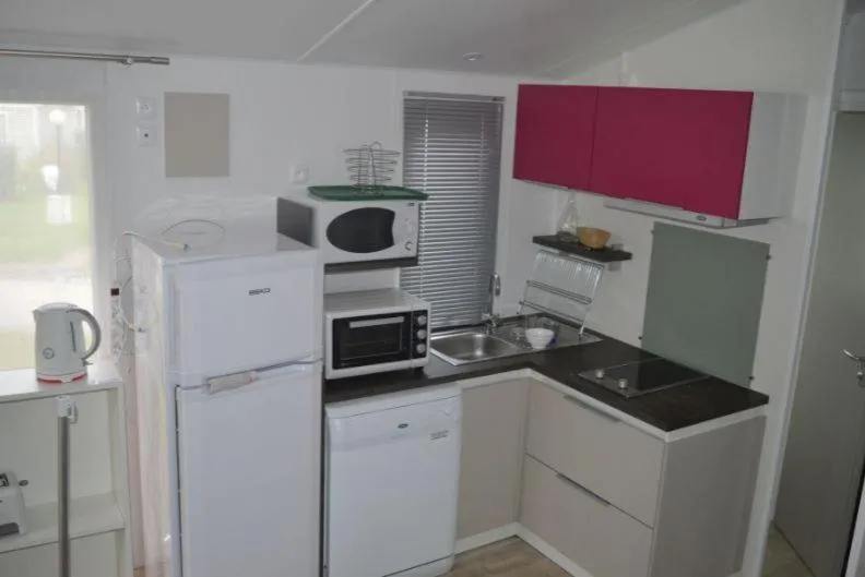 Kitchen or kitchenette in Vacances Bleues Club Keravel