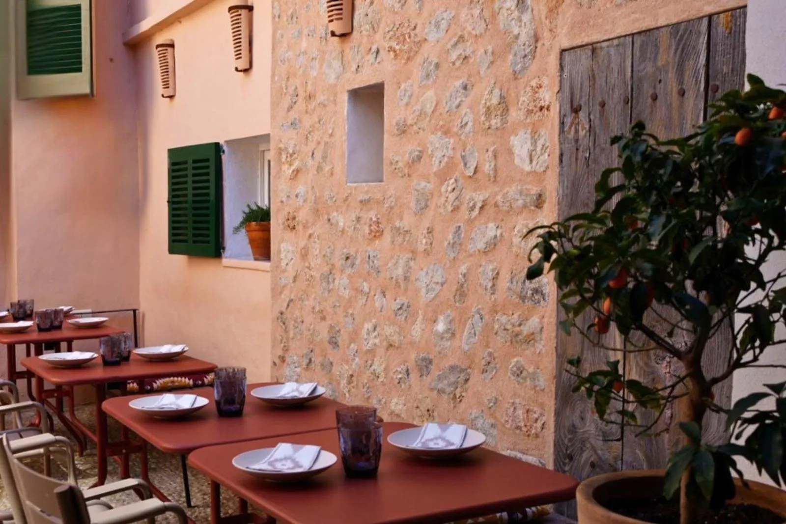 Patio in Solleric Petit Hotel