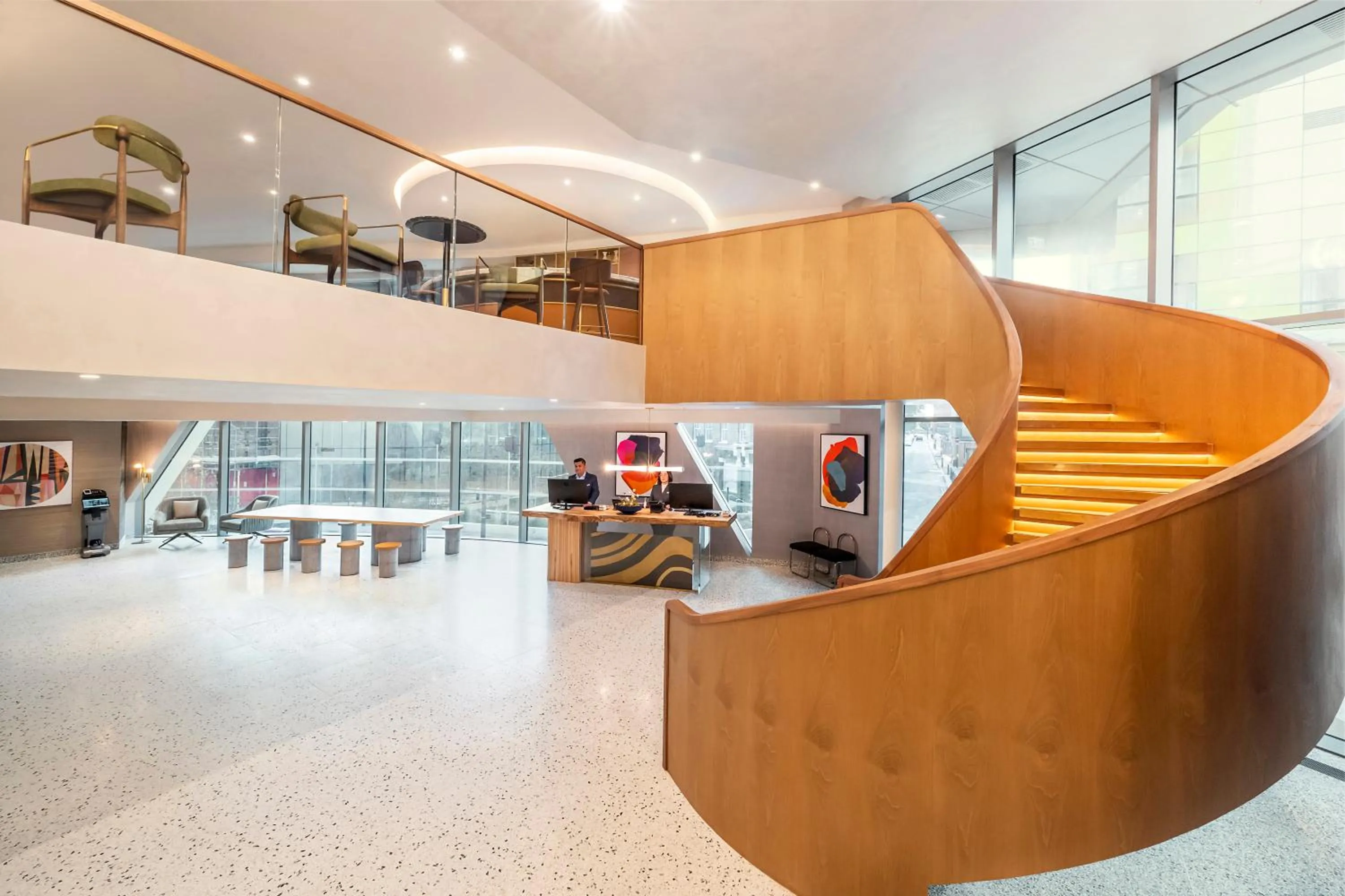 Lobby or reception in Dorsett Hotel Canary Wharf