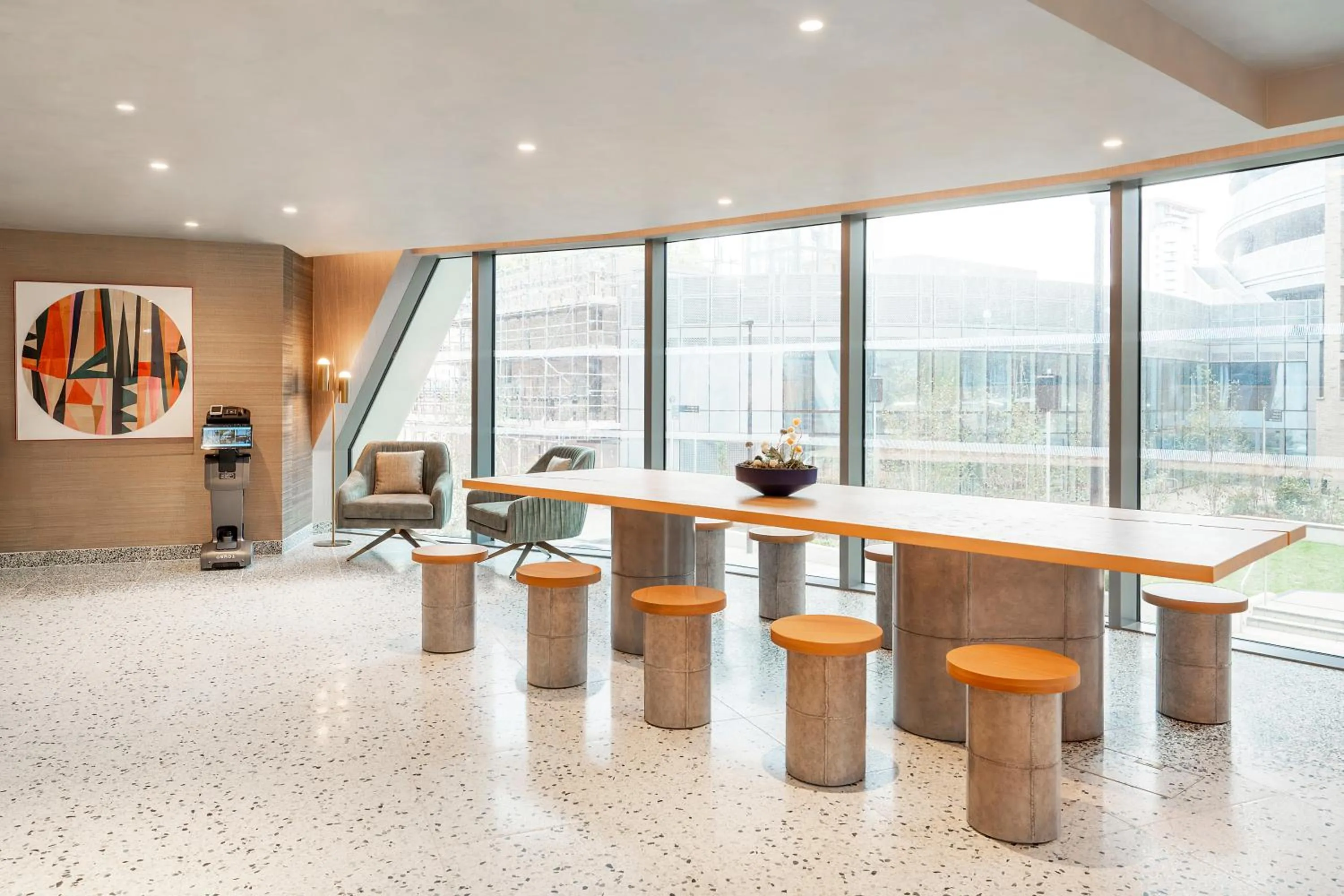 Lobby or reception in Dorsett Hotel Canary Wharf